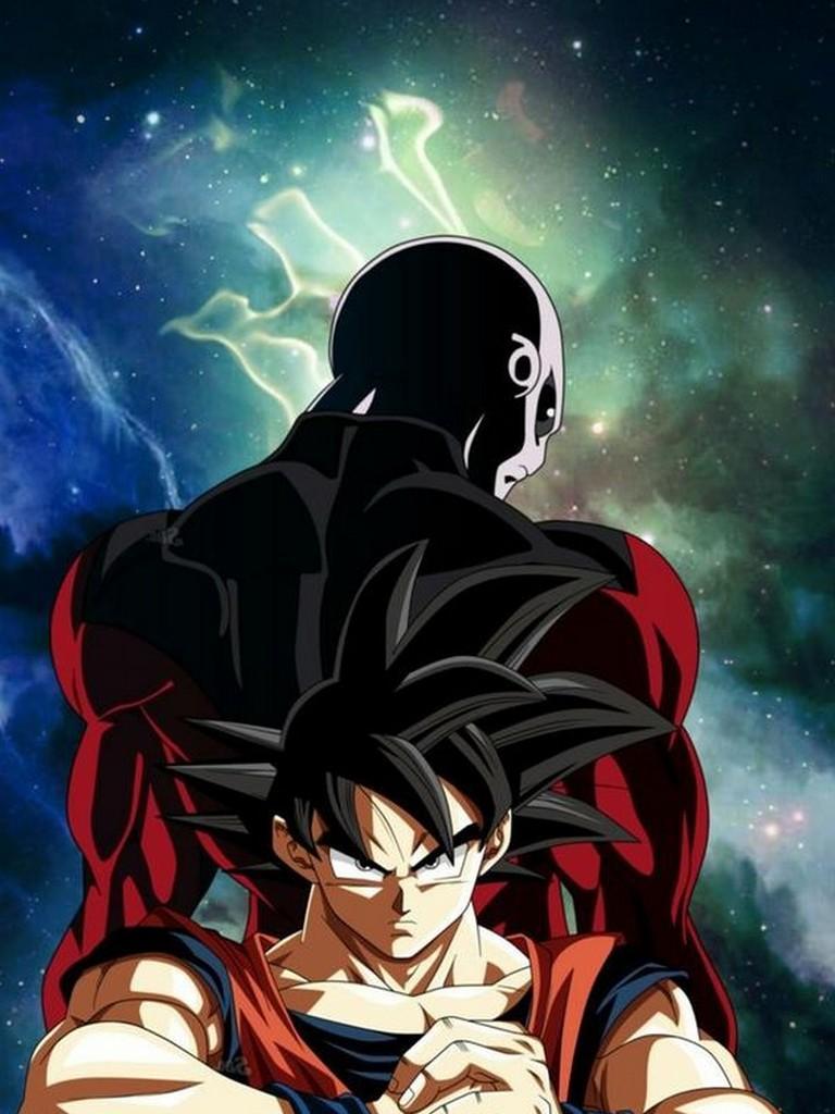 768x1024 Goku vs Jiren Wallpaper download of Android version. m