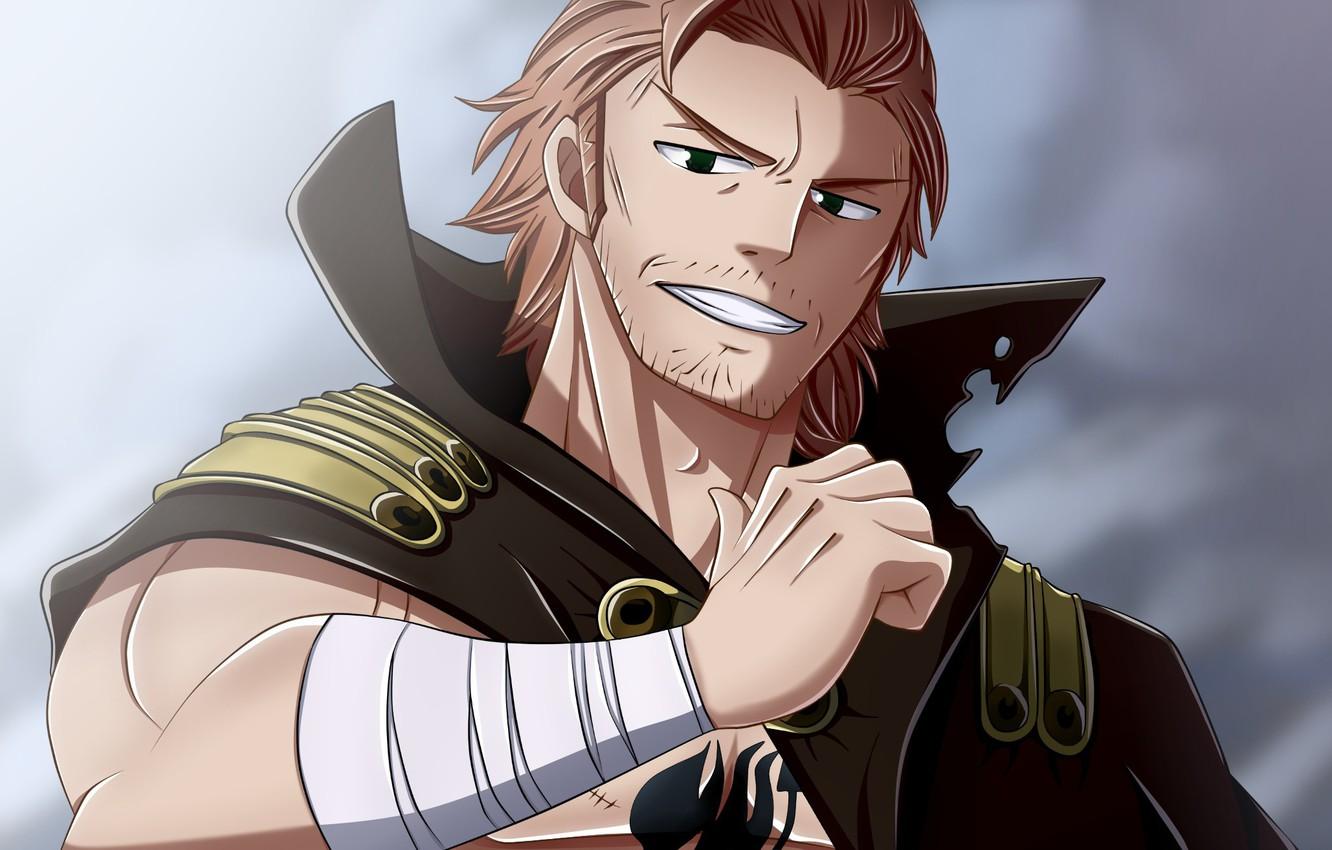 1332x850 Wallpaper game, anime, man, manga, Fairy Tail, powerful, strong, mahou, madoshi, Gildarts Clive image for desktop, section сёнэн