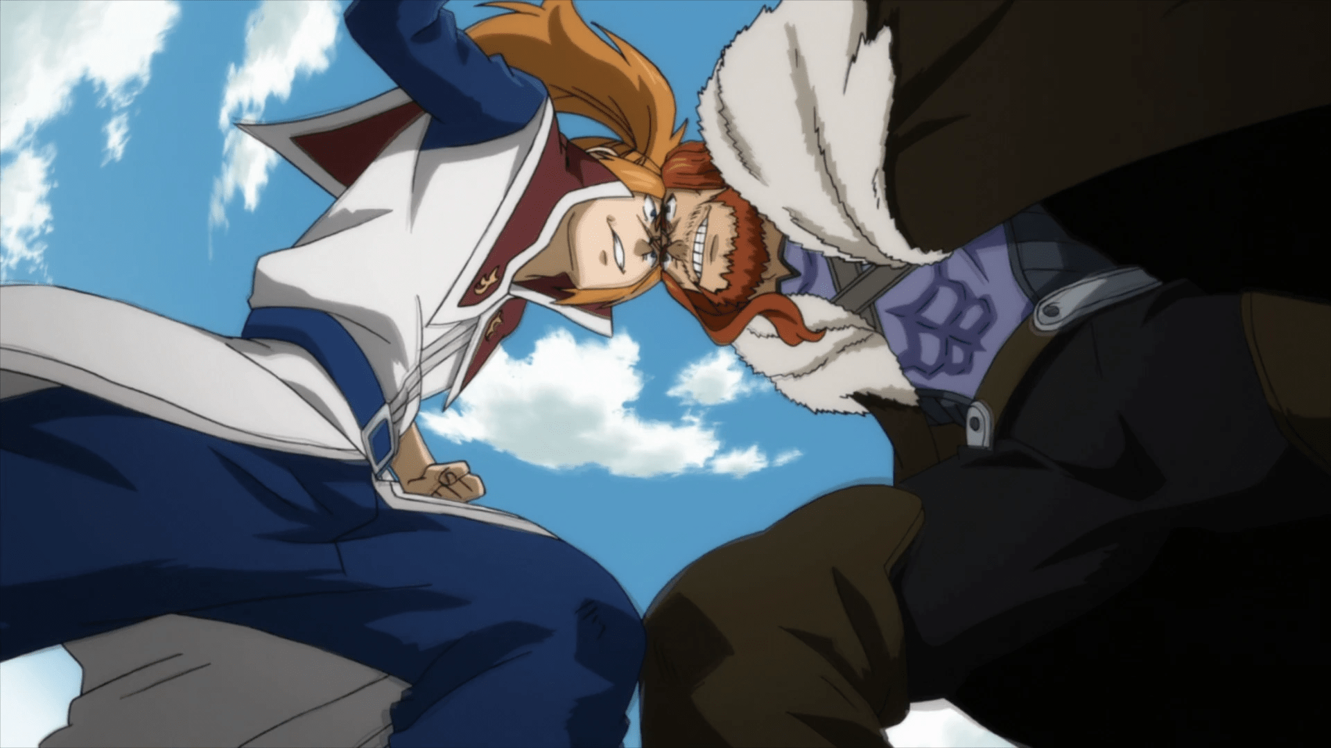 1920x1080 Gildarts and God Serena vs August: fairytail