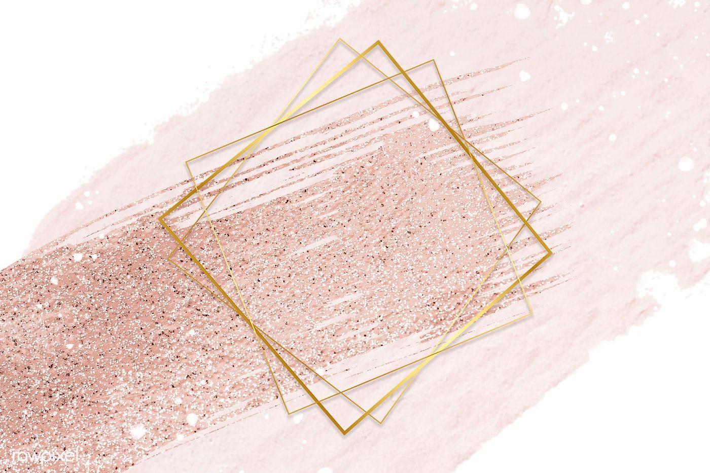 1400x933 Pink And Gold Background