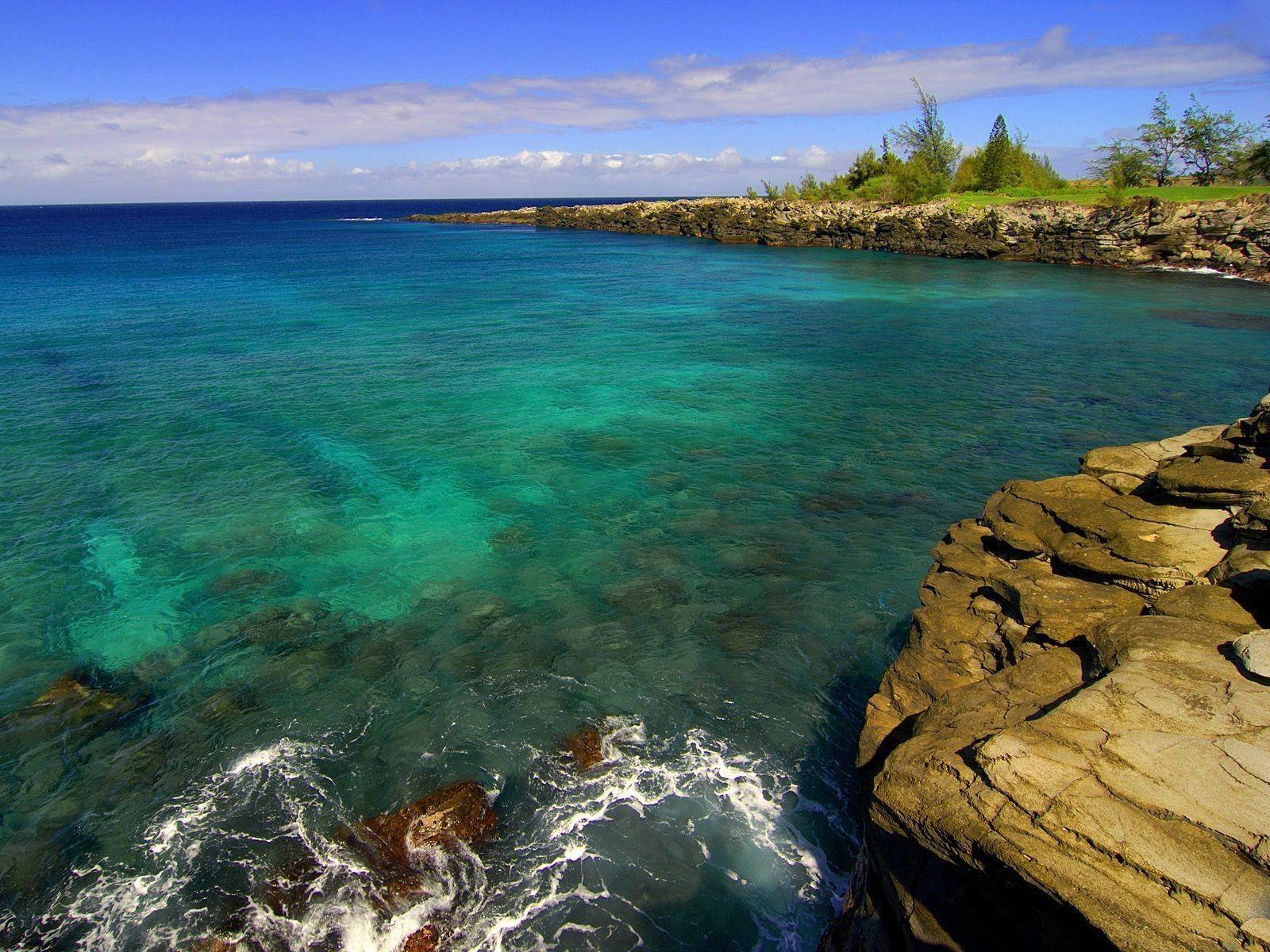 1600x1200 Beach Cliffs Landscape Hawaii Kauai Napali Sunset Wallpaper Desktop
