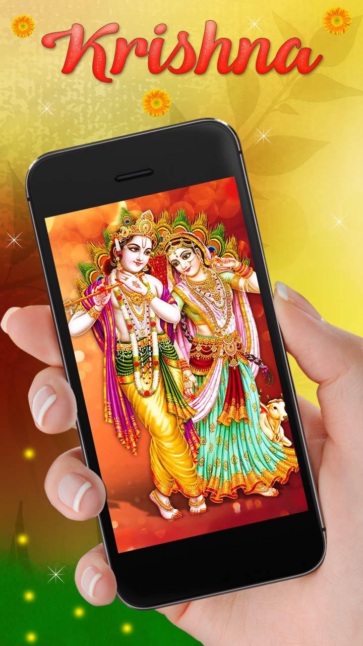 720x1280 jai shree Radhe Krishna janmashtami Live wallpaper:Amazon.com:Appstore for Android