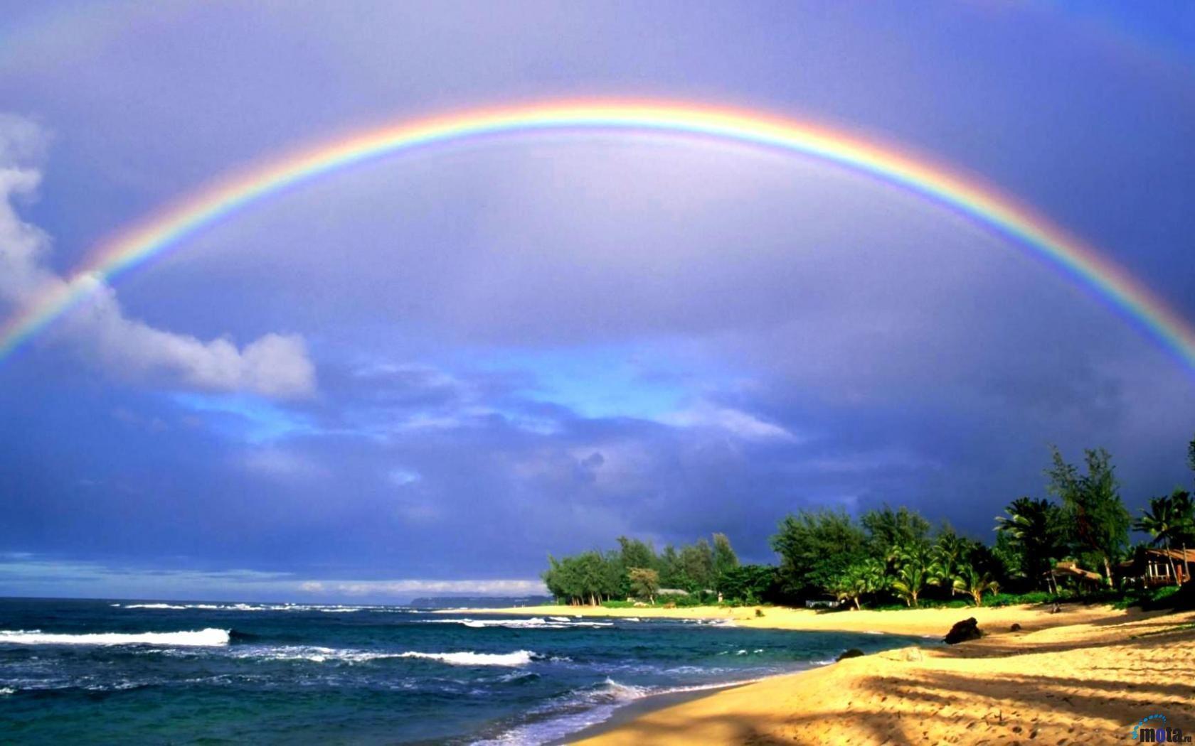 1680x1050 Rainbow Over Kauai, Hawaii:. RAINBOWS (2). Kauai