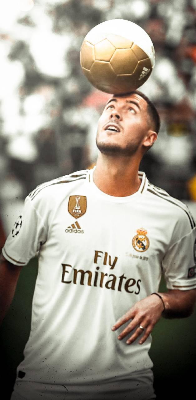 629x1280 Eden Hazard iPhone Real Madrid Wallpaper