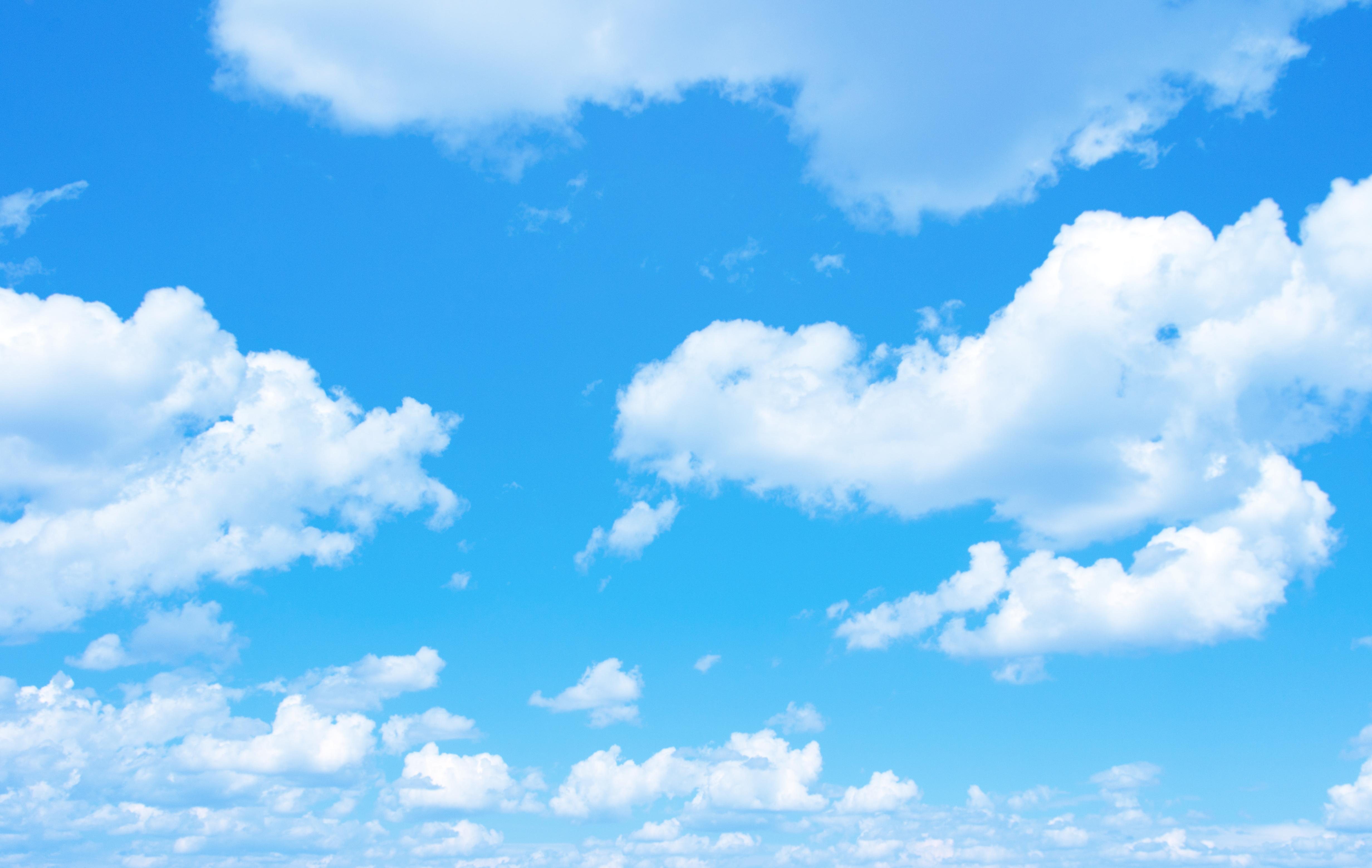 4928x3120 Blue Sky With A Tiny Clouds QLA Consulting Clip Art Background for Powerpoint Templates