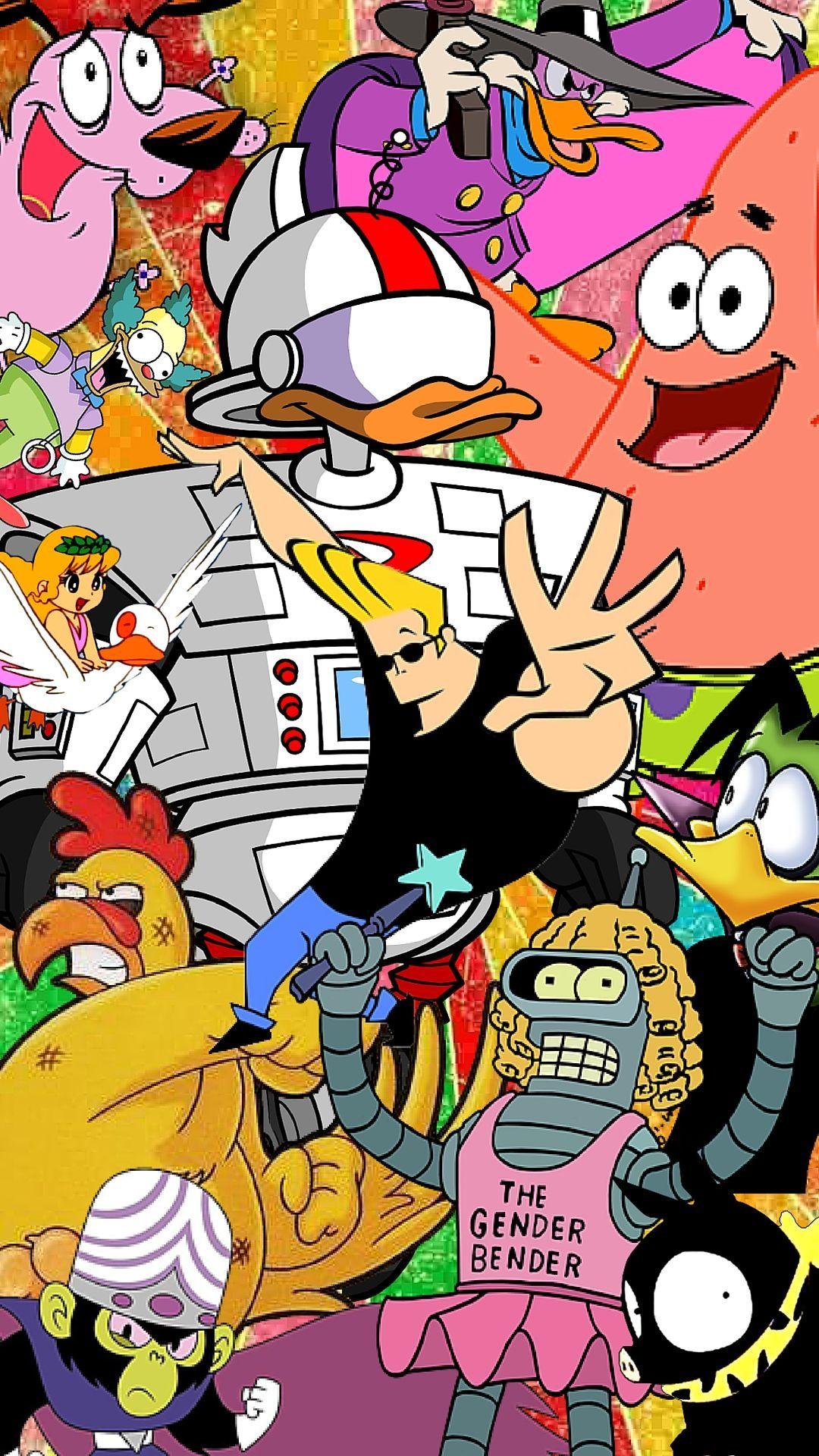 1080x1920 Aesthetic 90s Cartoon Wallpaper