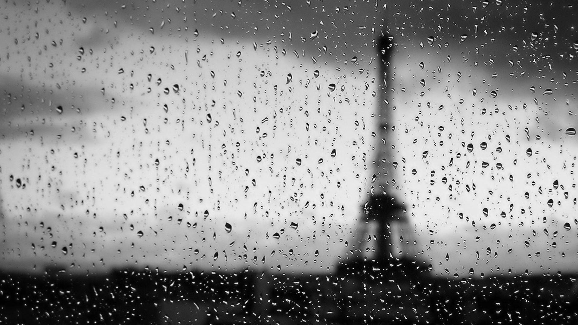 1920x1080 Computer Rain Wallpaper