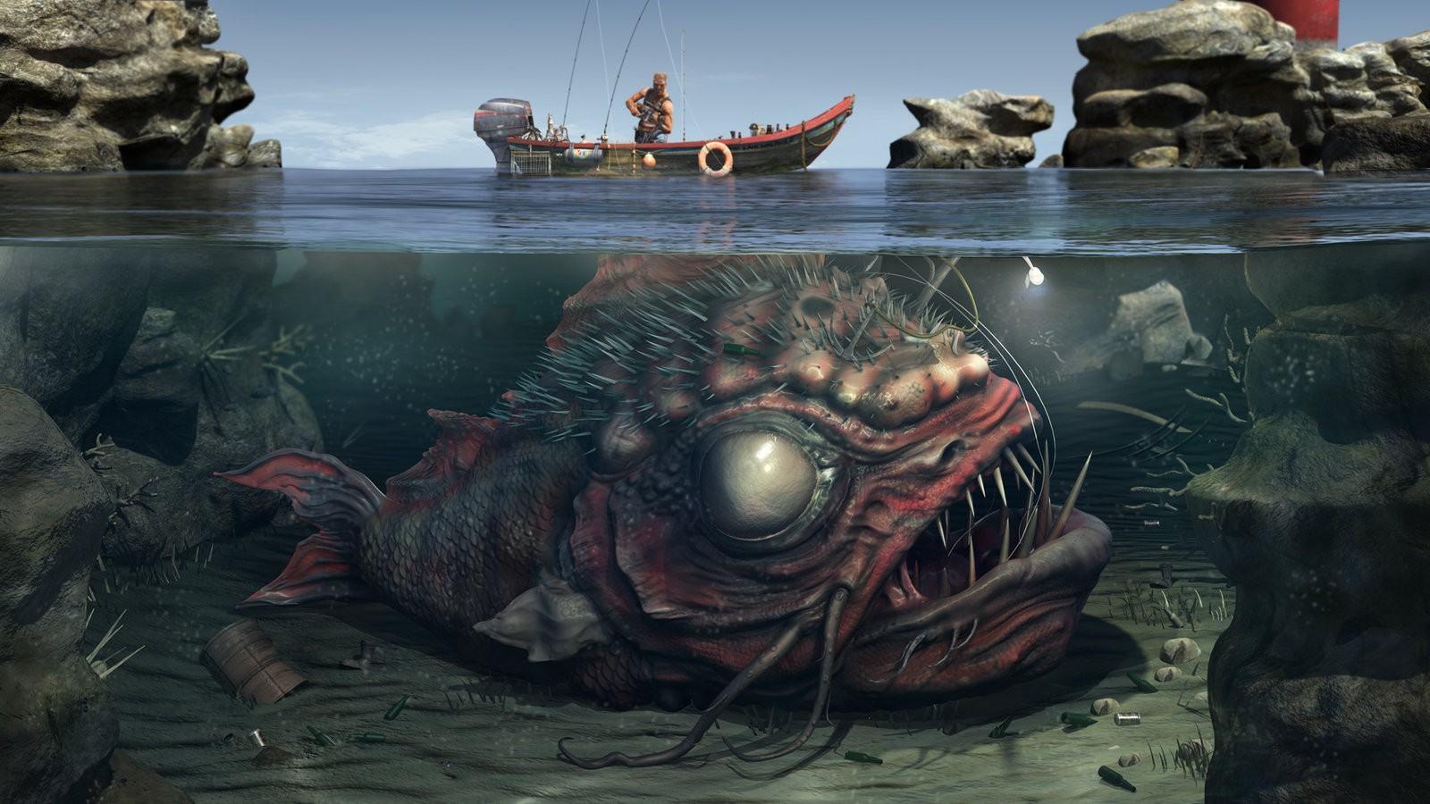 1600x900 Scary Monsters Wallpaper