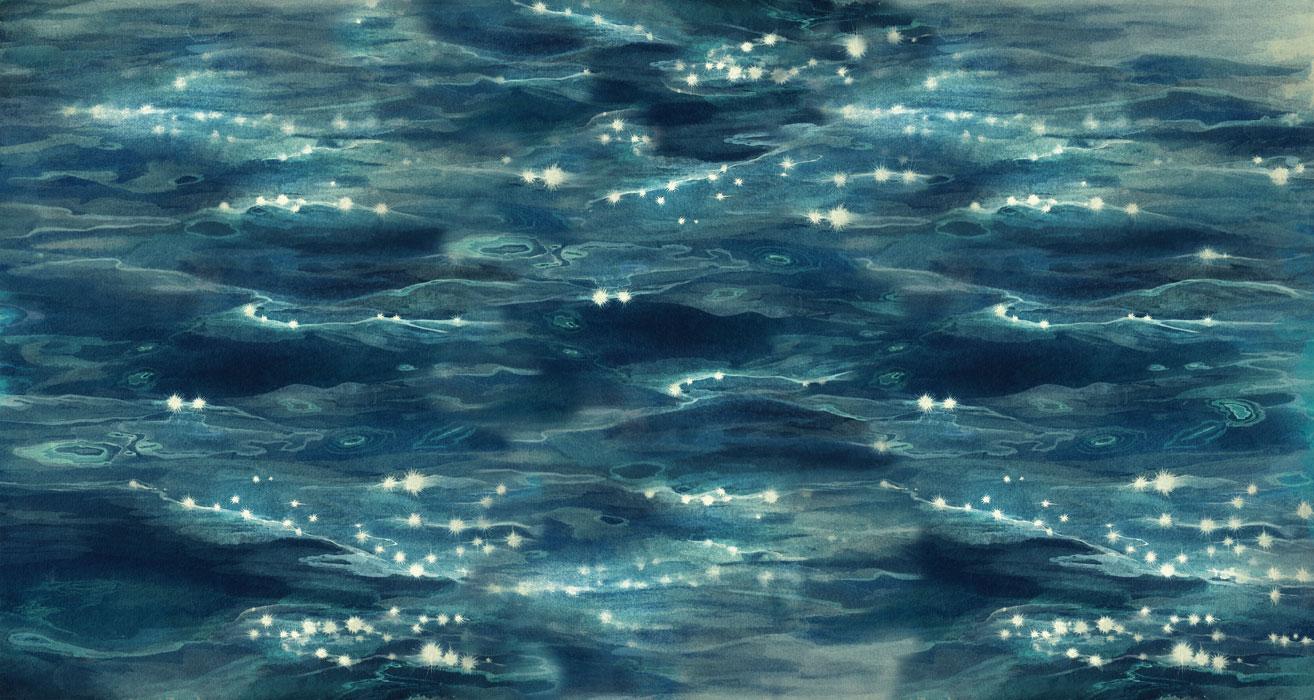 1314x700 Blue Ocean Feature Wallpaper Mural