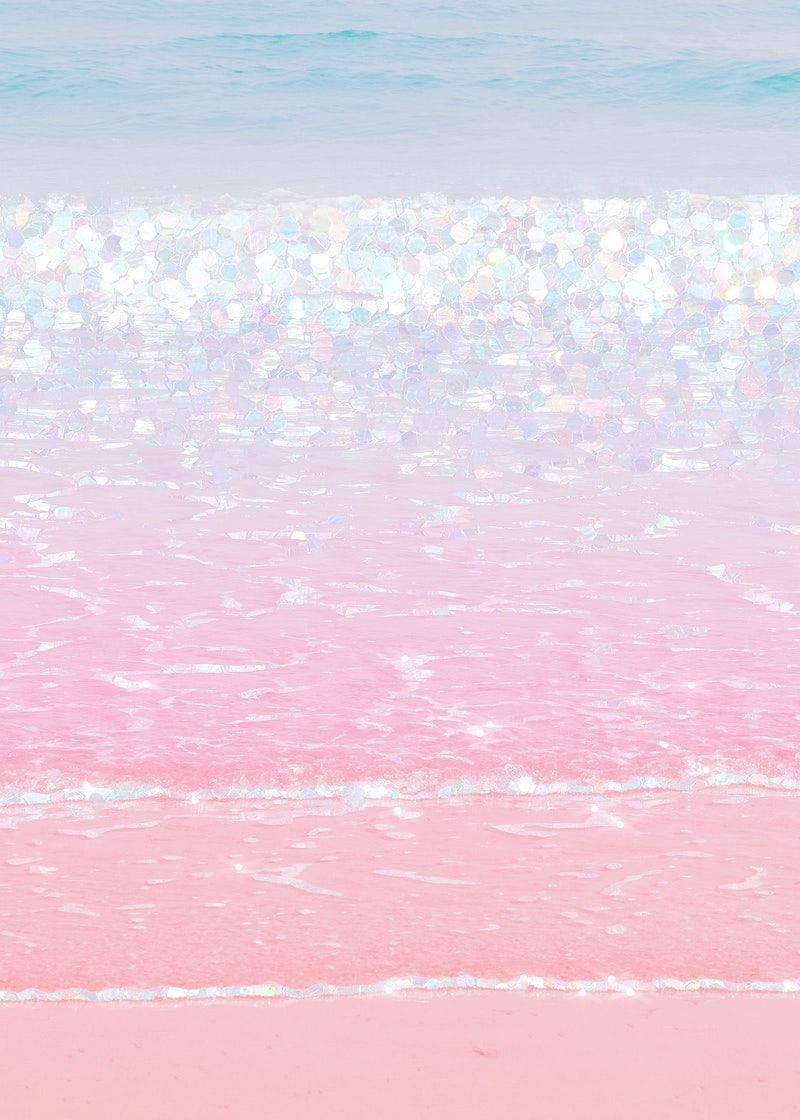 800x1120 Magical Sparkle Pink Water & Sky Background I HD Wallpaper Designs