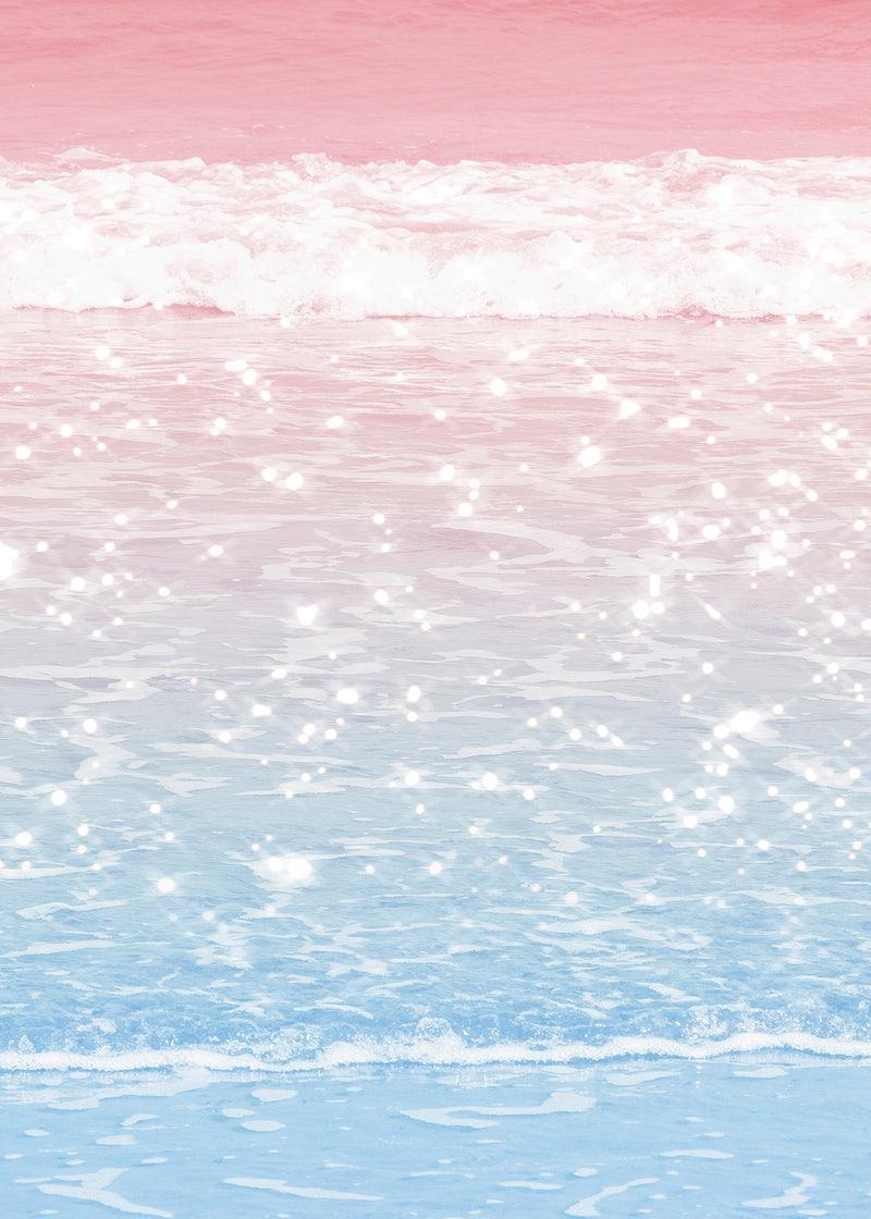 800x1120 Magical Sparkle Pink Water & Sky Background I HD Wallpaper Designs