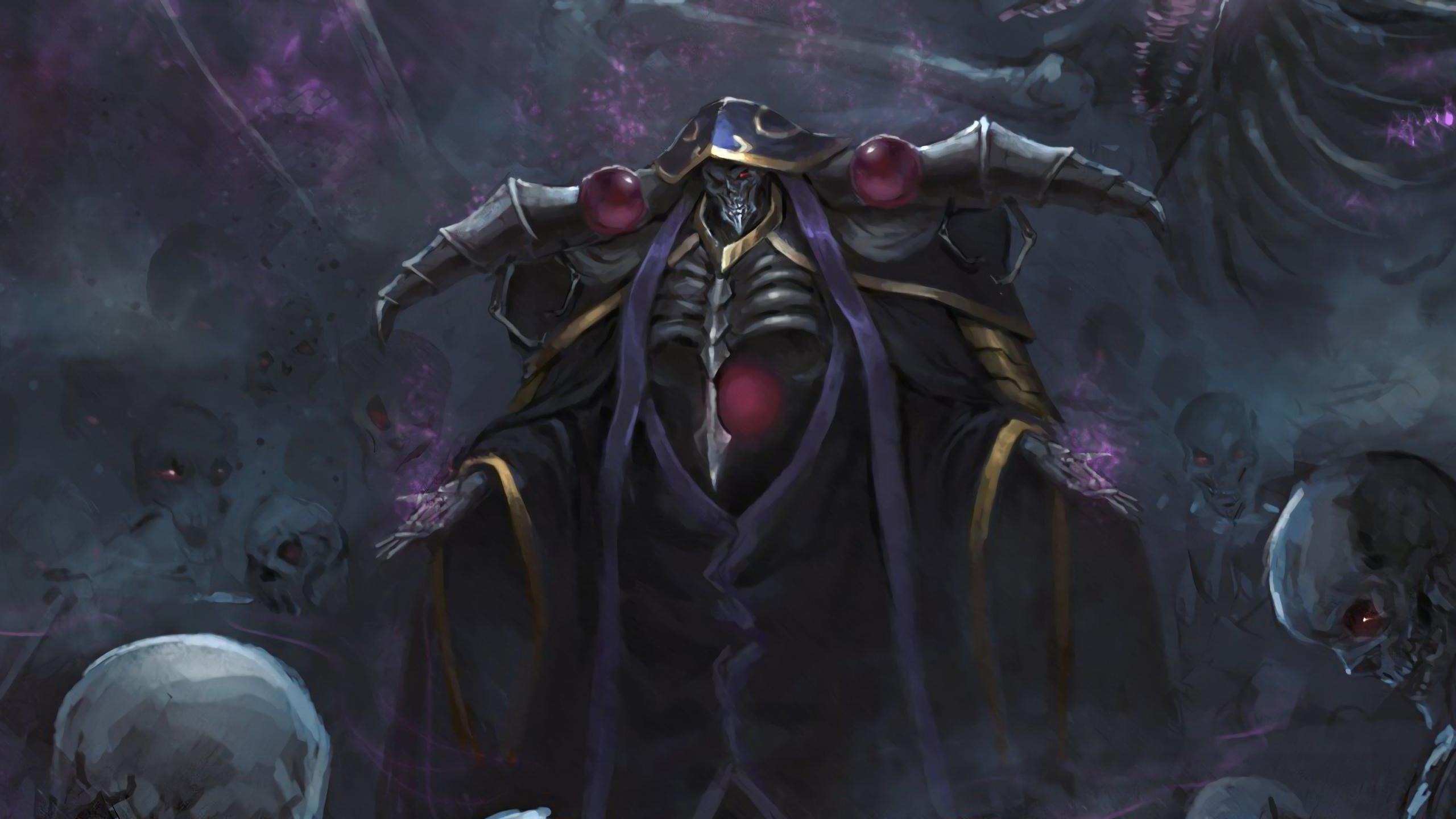 2560x1440 Download 2560x1440 wallpaper king, overlord, anime, art, dual wide, widescreen 16: widescreen, 2560x1440 HD image, background, 10192
