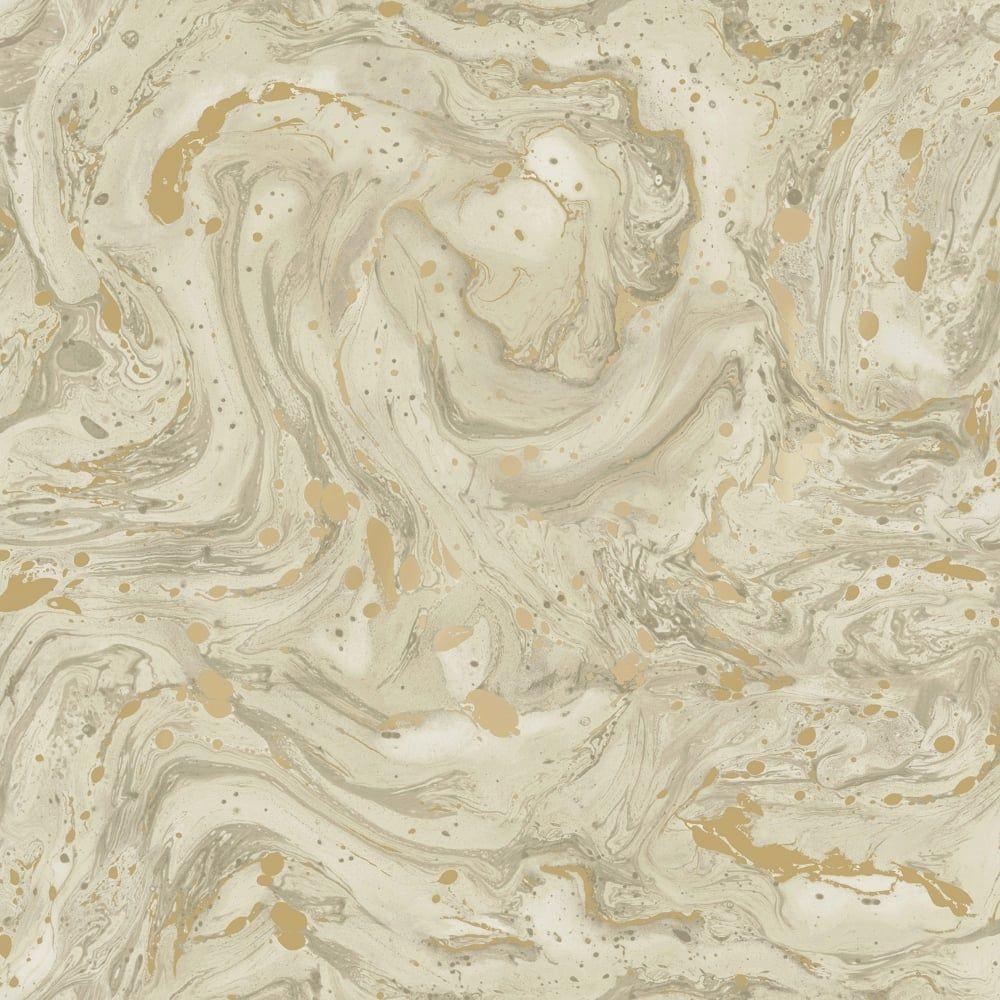 1000x1000 Holden Azurite Abstract Pattern Wallpaper Paint Swirl Metallic 90121