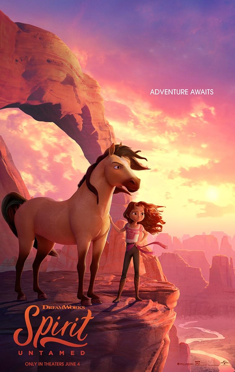 758x1200 Spirit Untamed Official Theatre HD Poster Cartoon Image
