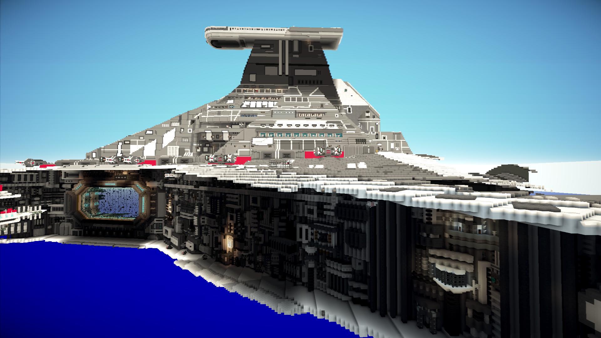 1920x1080 VENATOR Star Destroyer [Star Wars] (full scale) Minecraft Map