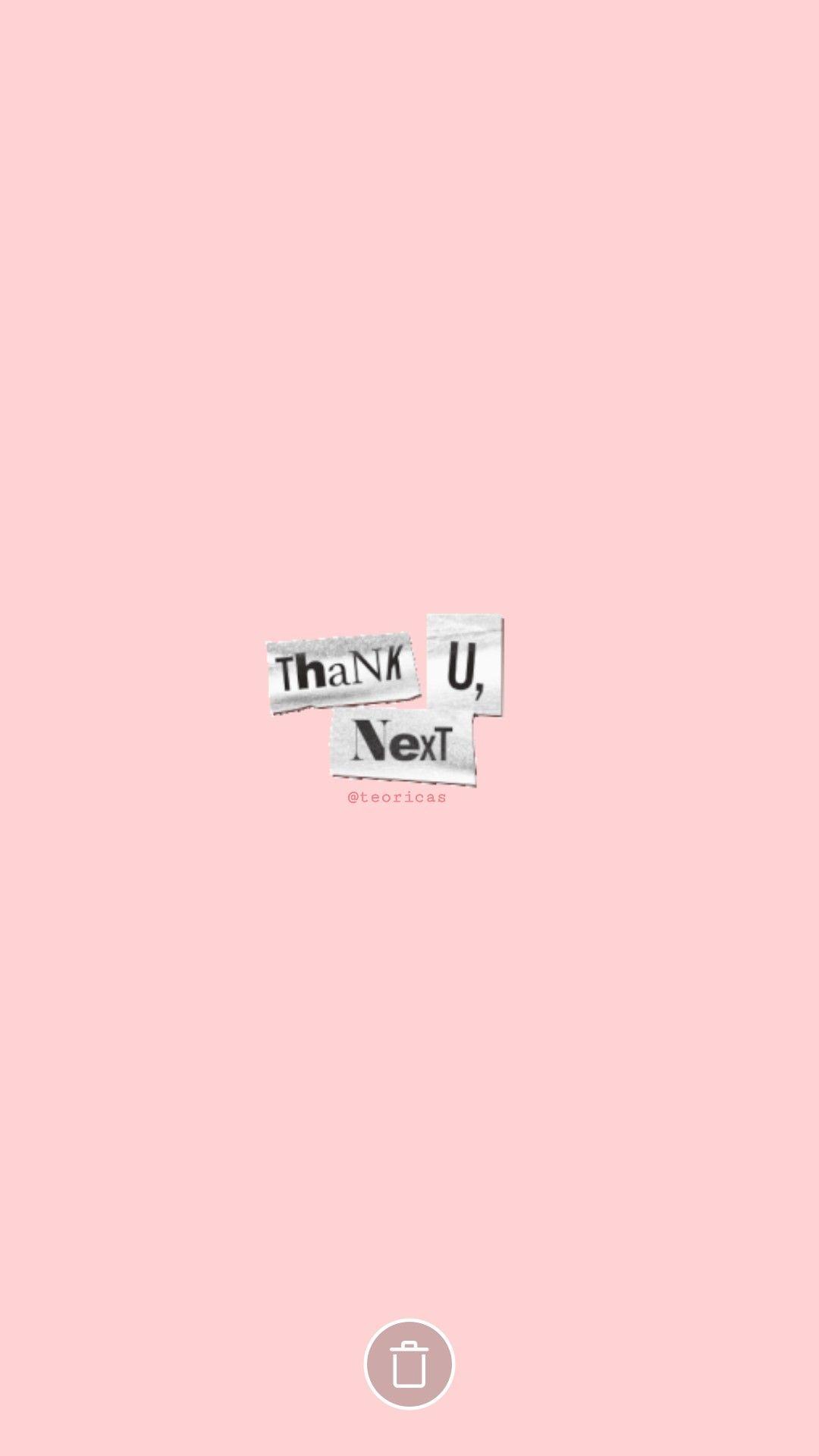 1080x1920 Thank U Next Aesthetic Wallpaper