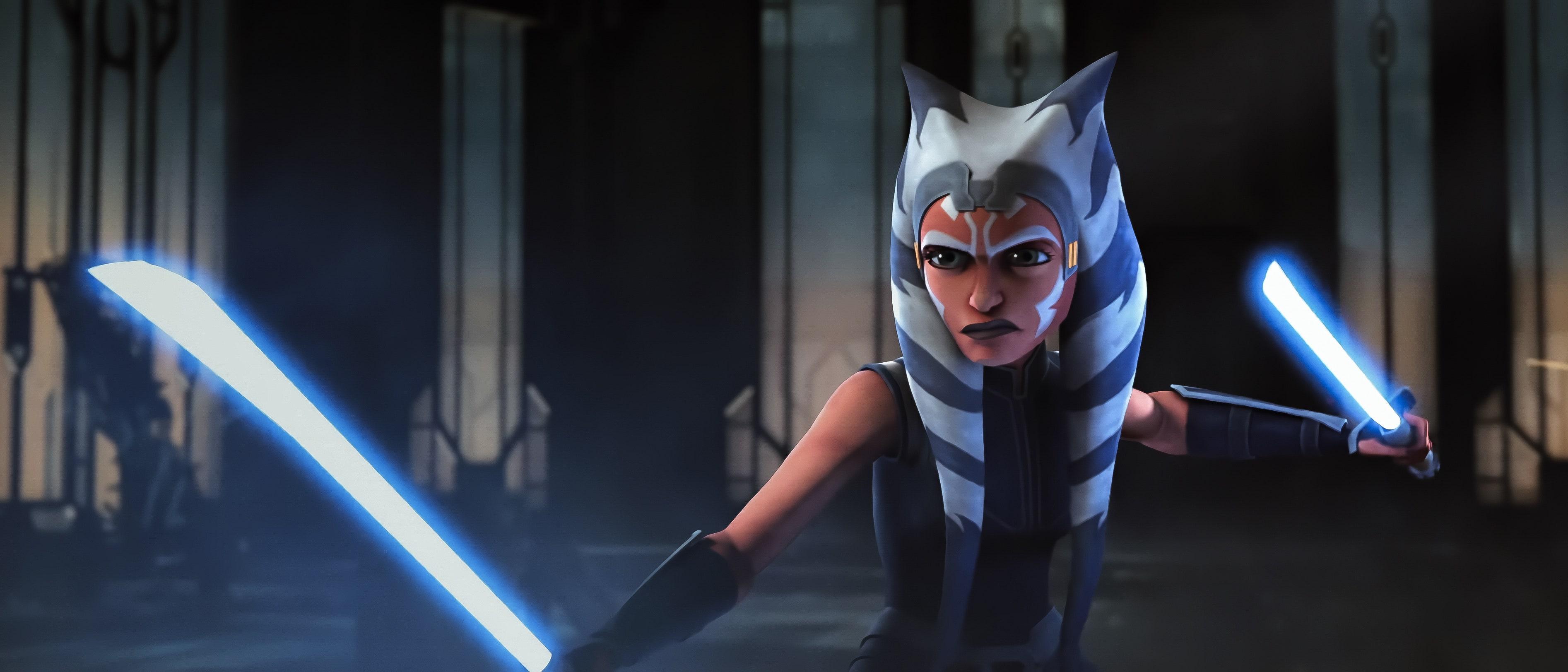 3787x1623 The Mandalorian: Ahsoka Tano, Admiral Thrawn, and Ezra Bridger, Explained