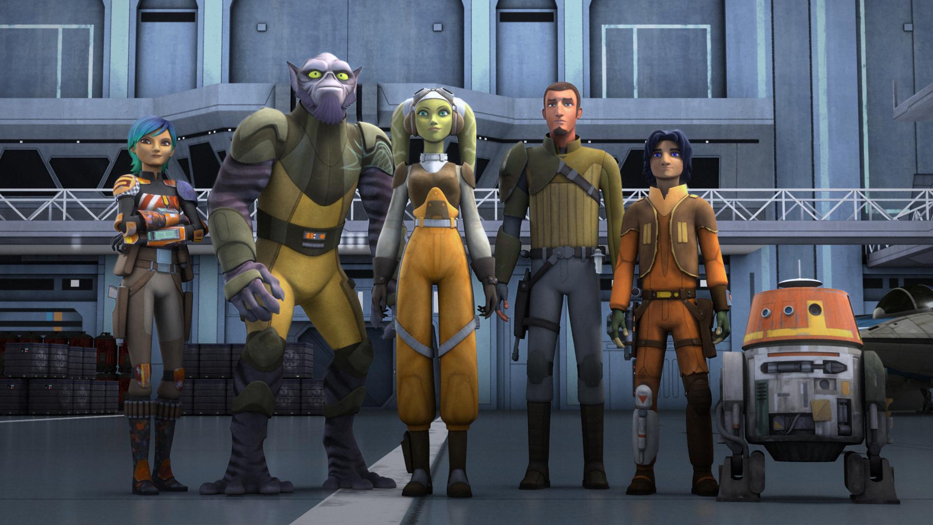 1920x1080 Ghost Crew. Star Wars Rebels