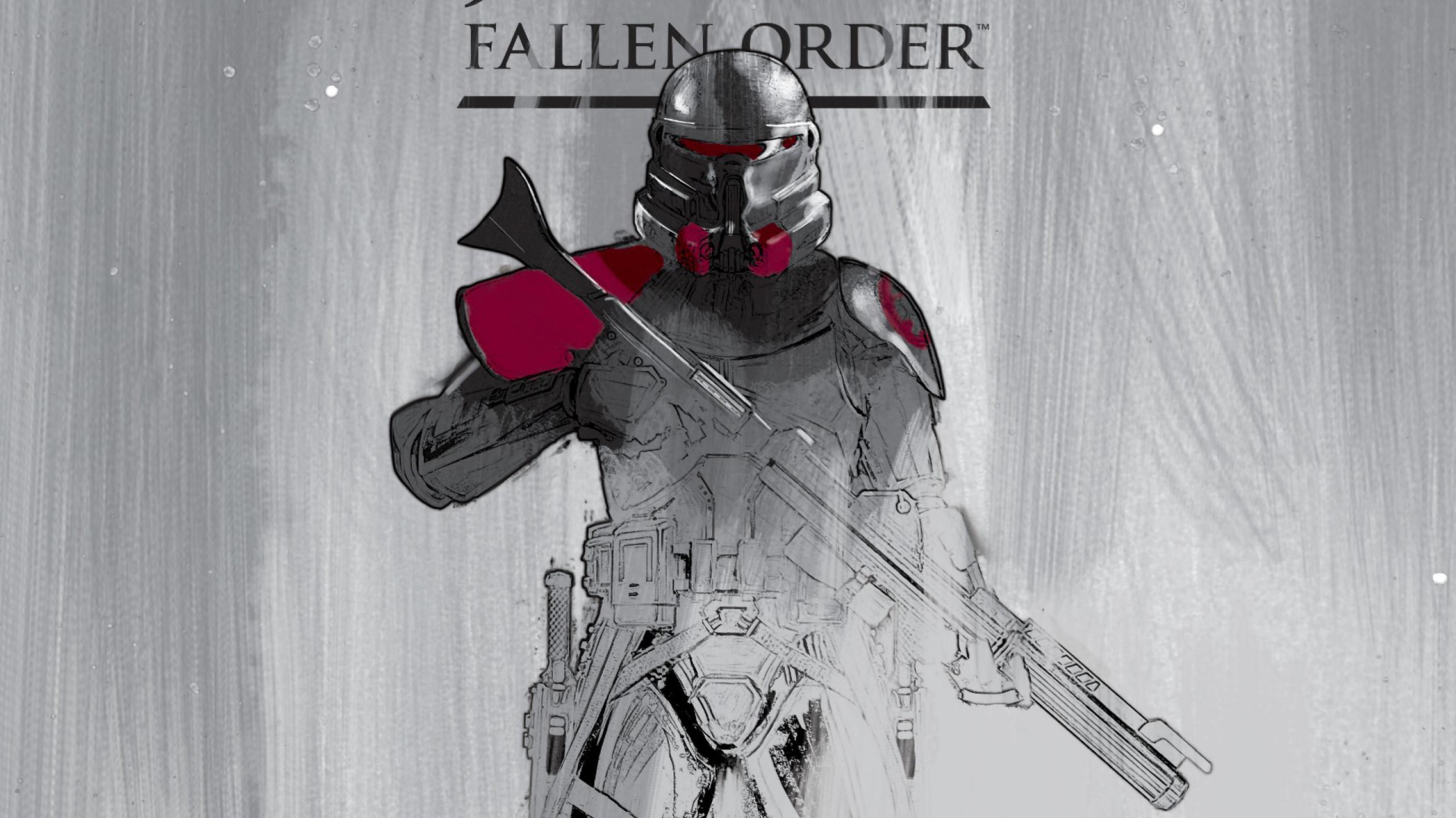 2560x1440 Purge Trooper Star Wars Jedi Fallen Order Art 1440P Resolution Wallpaper, HD Games 4K Wallpaper, Image, Photo and Background