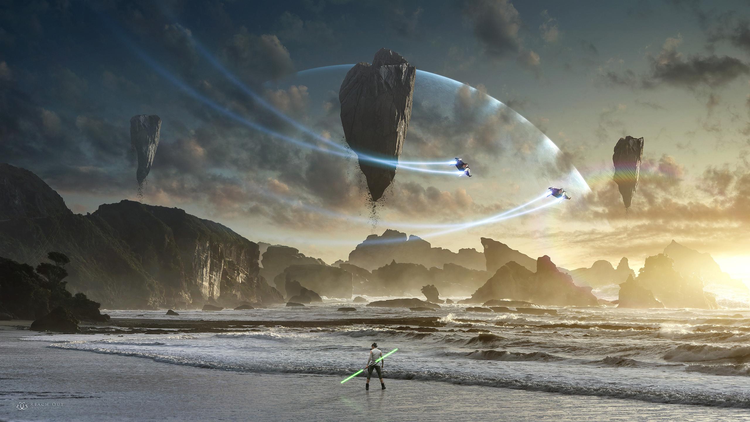 2560x1440 Wallpaper Rey, Star Wars Fan Art Star Wars HD Wallpaper