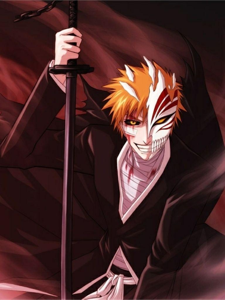 768x1024 Bleach Ichigo Wallpaper