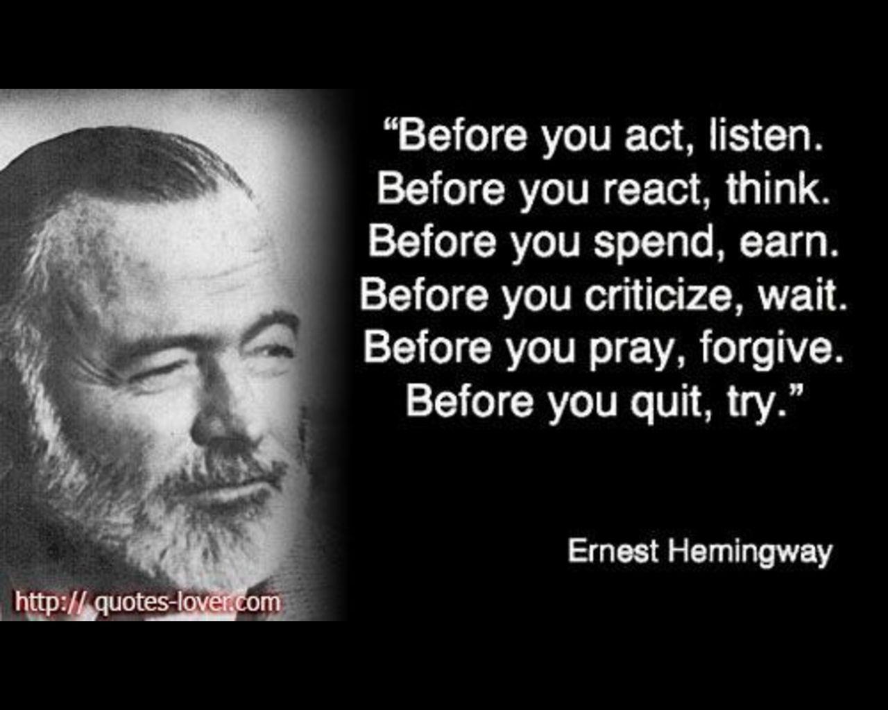 Ernest Hemingway Wallpapers  Top Free Ernest Hemingway Backgrounds   WallpaperAccess