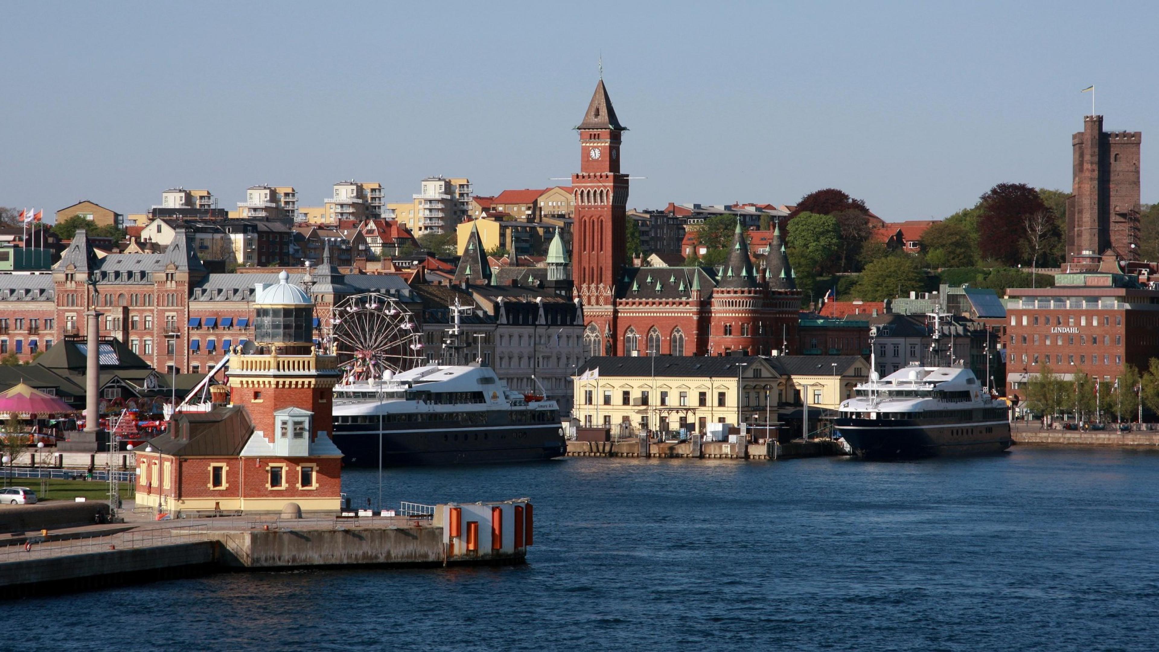 3840x2160 Helsingborg, Sweden HD Wallpaper 4K Ultra HD