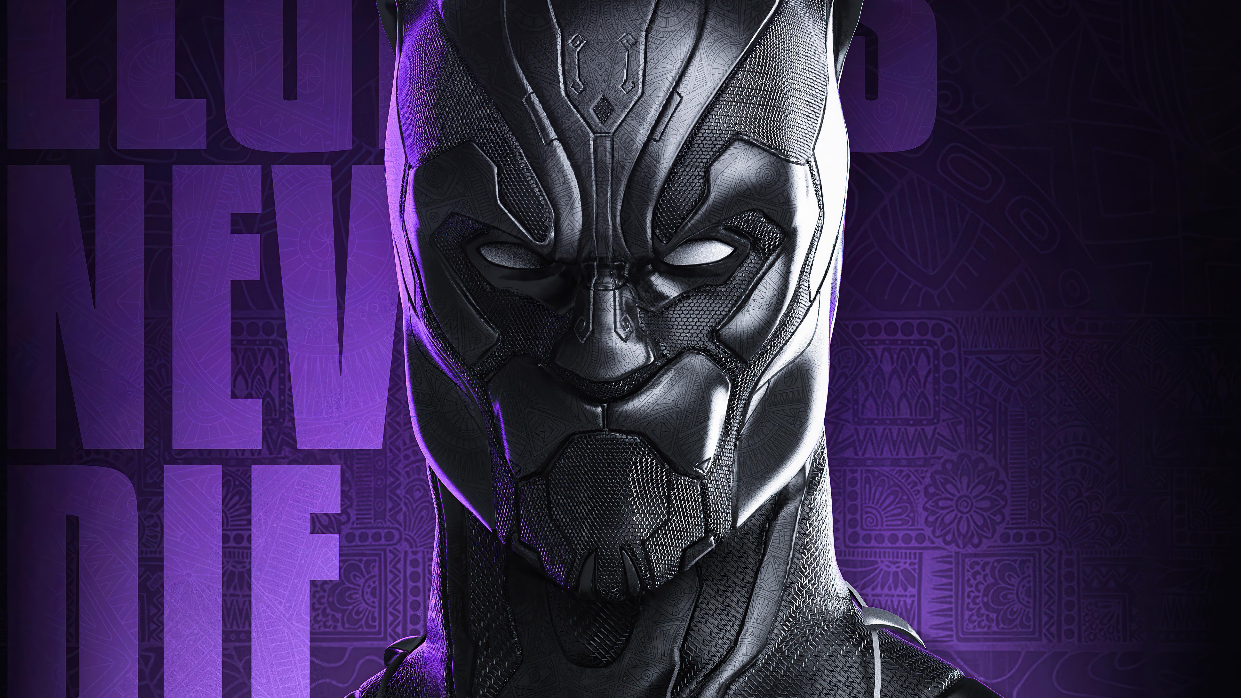 5120x2880 Black Panther Legend Never Die 4k, HD Superheroes, 4k Wallpaper, Image, Background, Photo and Picture