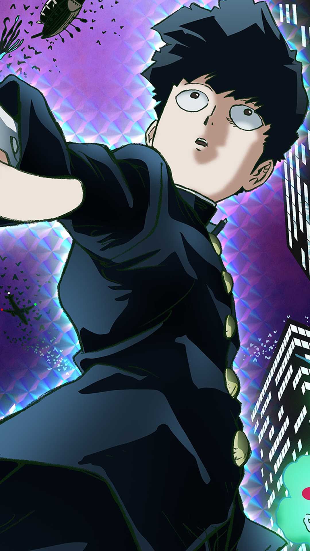 1080x1920 Download Wallpaper Mob Psycho 100 HD Untuk Android/iPhone