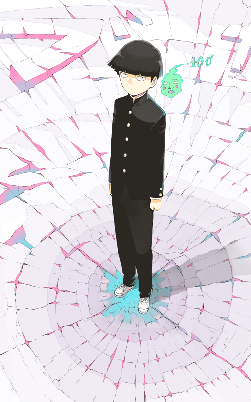 800x1280 Download Wallpaper Mob Psycho 100 HD Untuk Android/iPhone