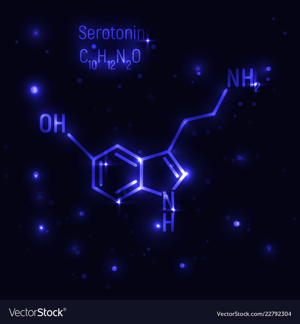 1000x1080 Free download Serotonin structure on dark blue background Vector Image [1000x1080] for your Desktop, Mobile & Tablet. Explore Serotonin Background