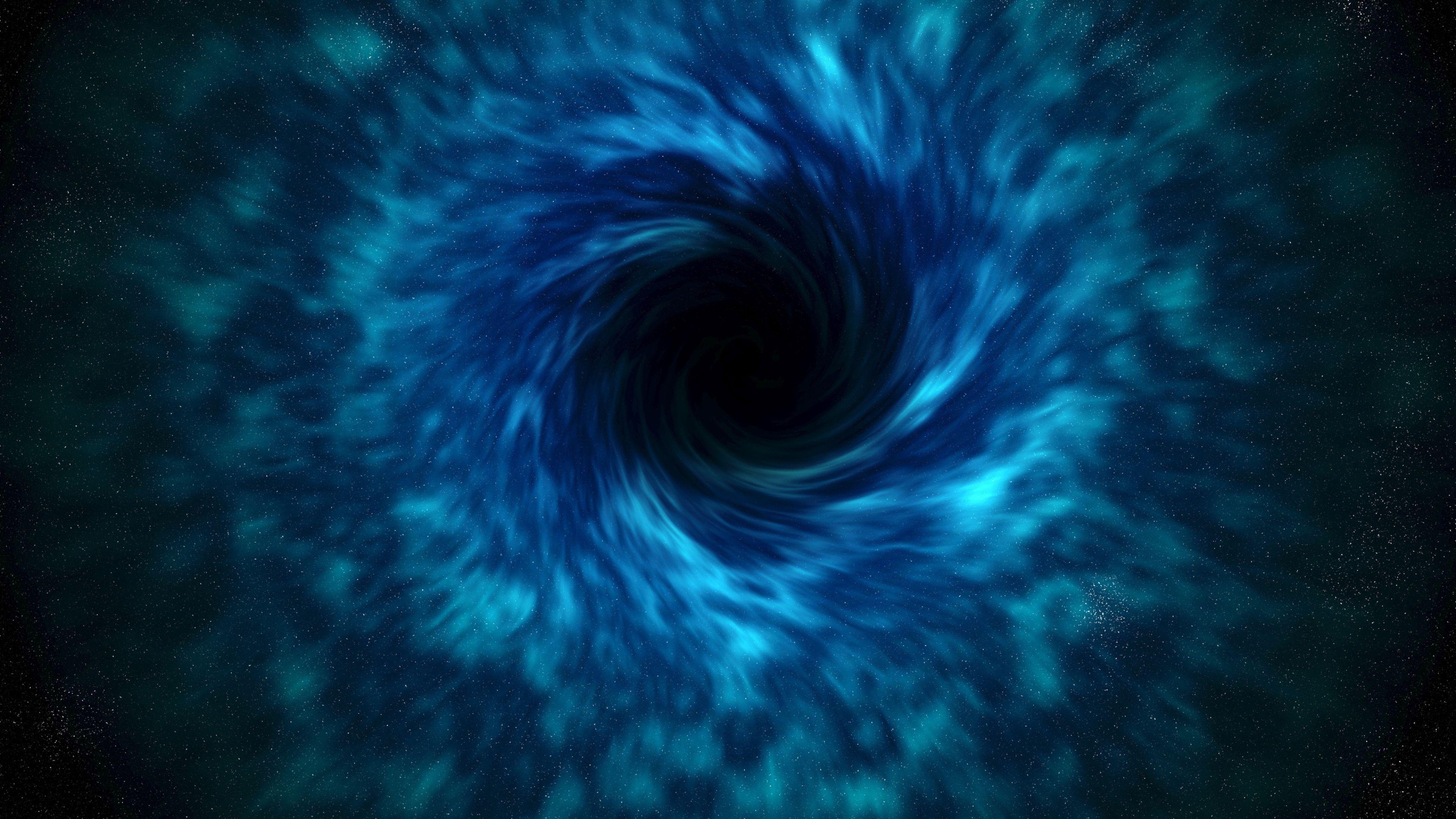 3840x2160 Black Holes Wallpaper