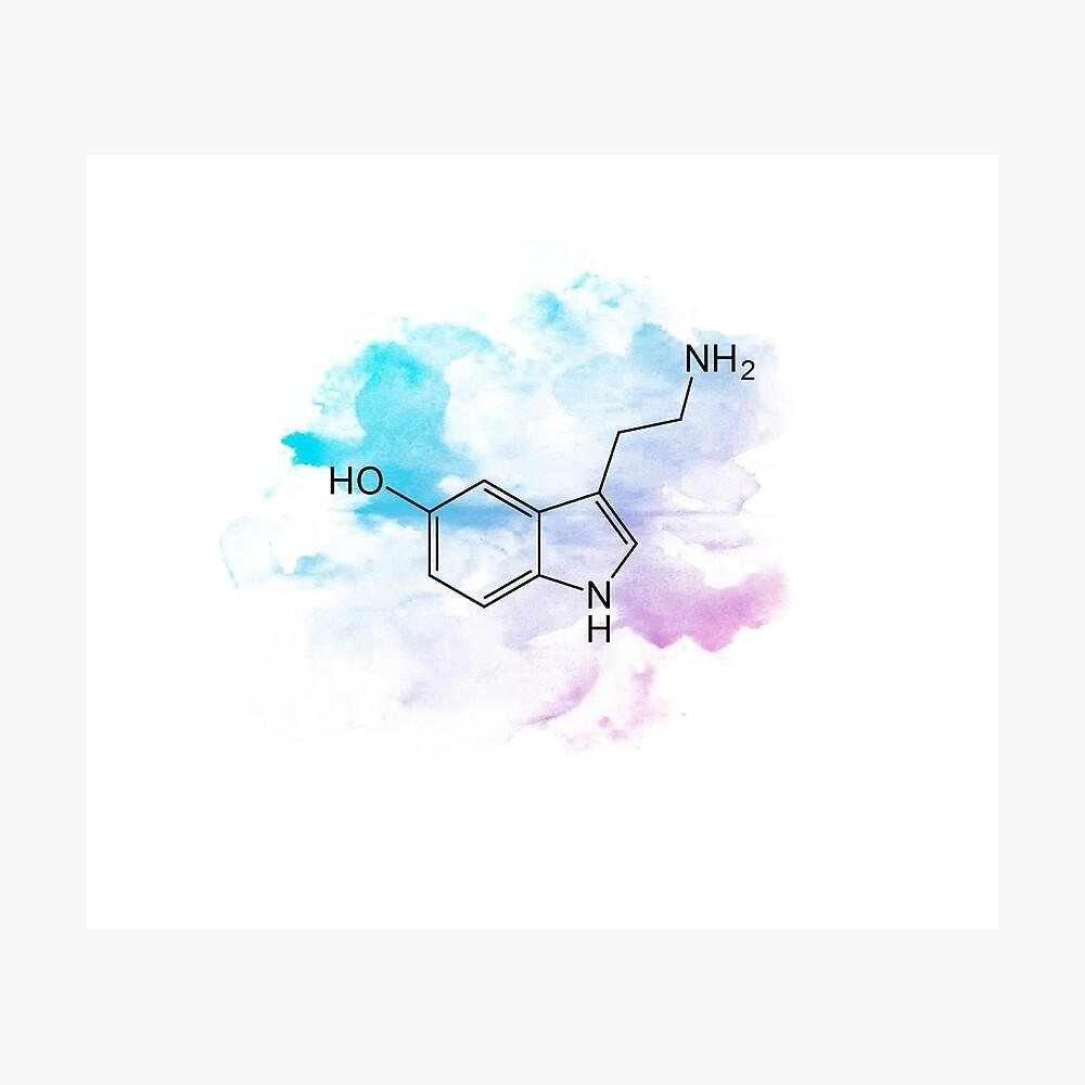 1000x1000 Anxiety water colour design Poster