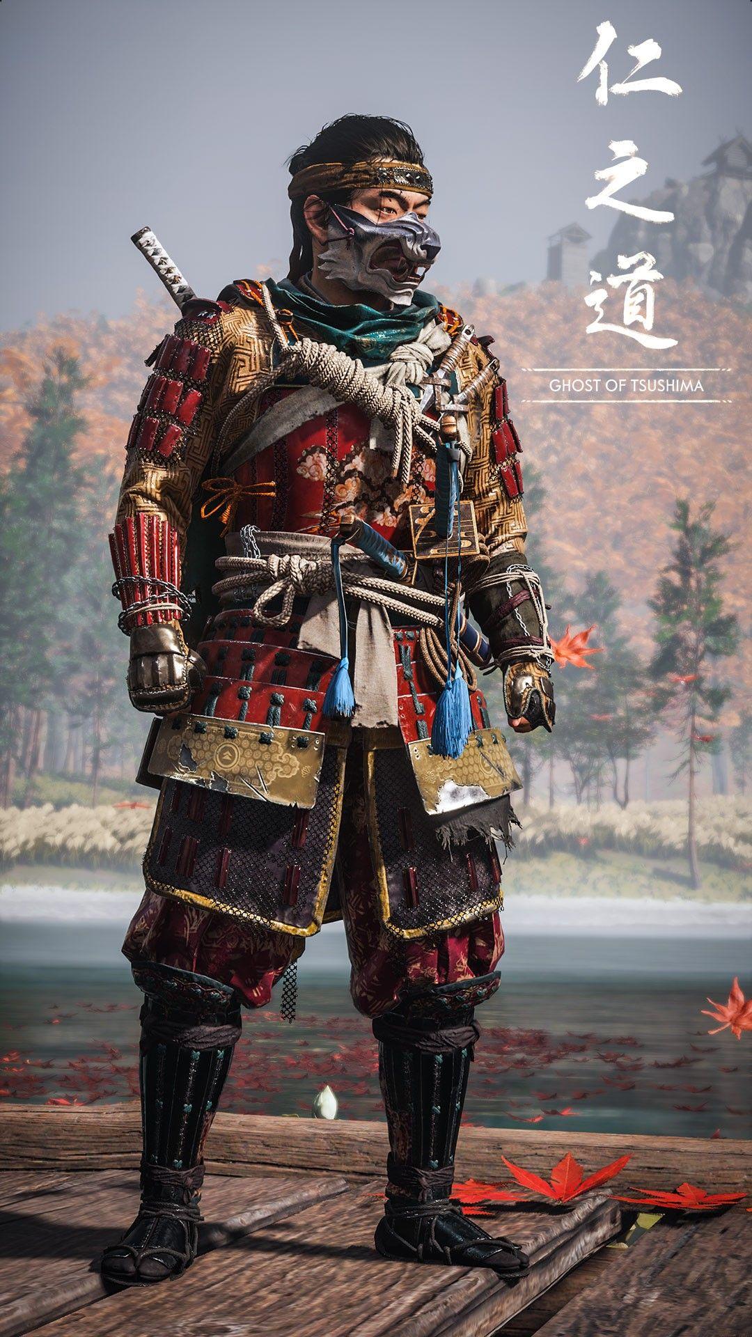 1080x1920 Ghost of Tsuhima. Jin Sakai HD Wallpaper. Ghost of tsushima, Samurai artwork, Samurai art