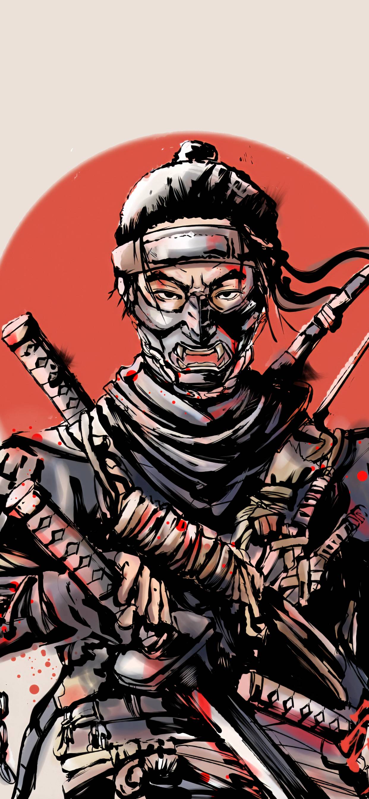 1242x2688 Jin Sakai Ghost of Tsushima 8K iPhone XS MAX Wallpaper, HD Games 4K Wallpaper, Image, Photo and Background