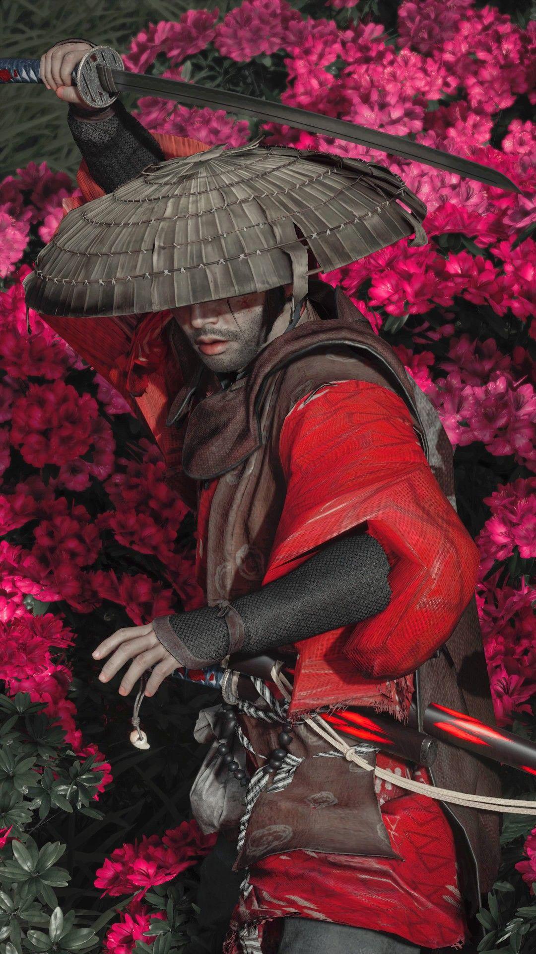 1080x1919 Ghost of Tsushima. Jin Sakai HD Wallpaper. Ghost of tsushima, Samurai artwork, Samurai art