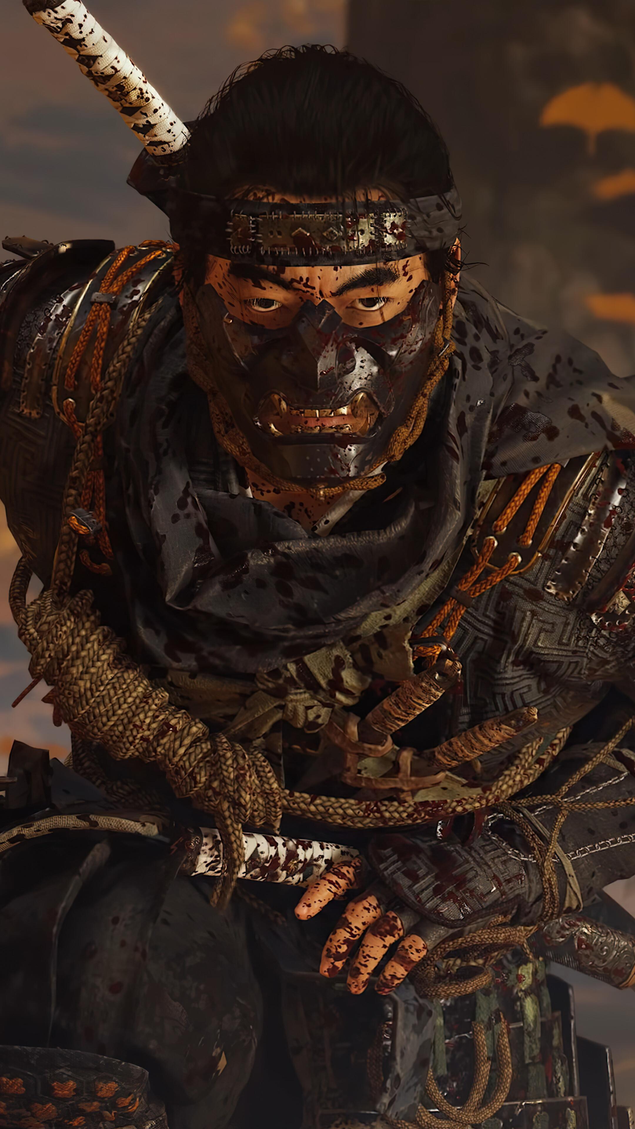 2160x3840 Ghost Of Tsushima 4k iPhone Wallpaper