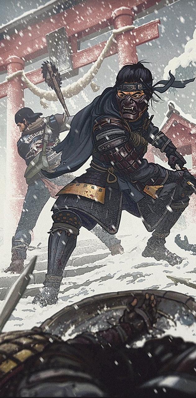 630x1280 Ghost of Tsushima wallpaper