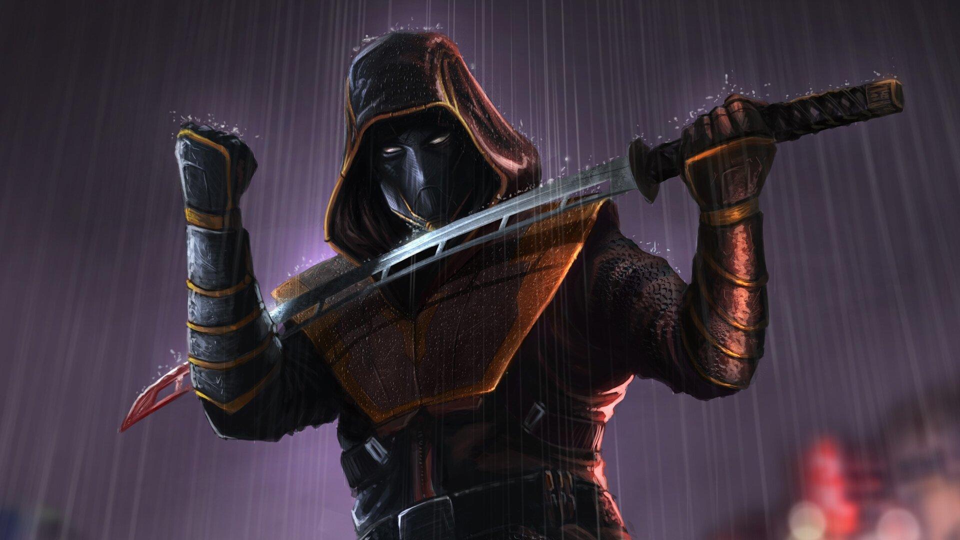 1920x1080 Jin Sakai (Ghost of Tsushima) vs Ronin (MCU)