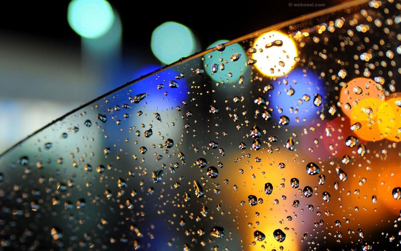 1600x1000 rain wallpaper night car 44