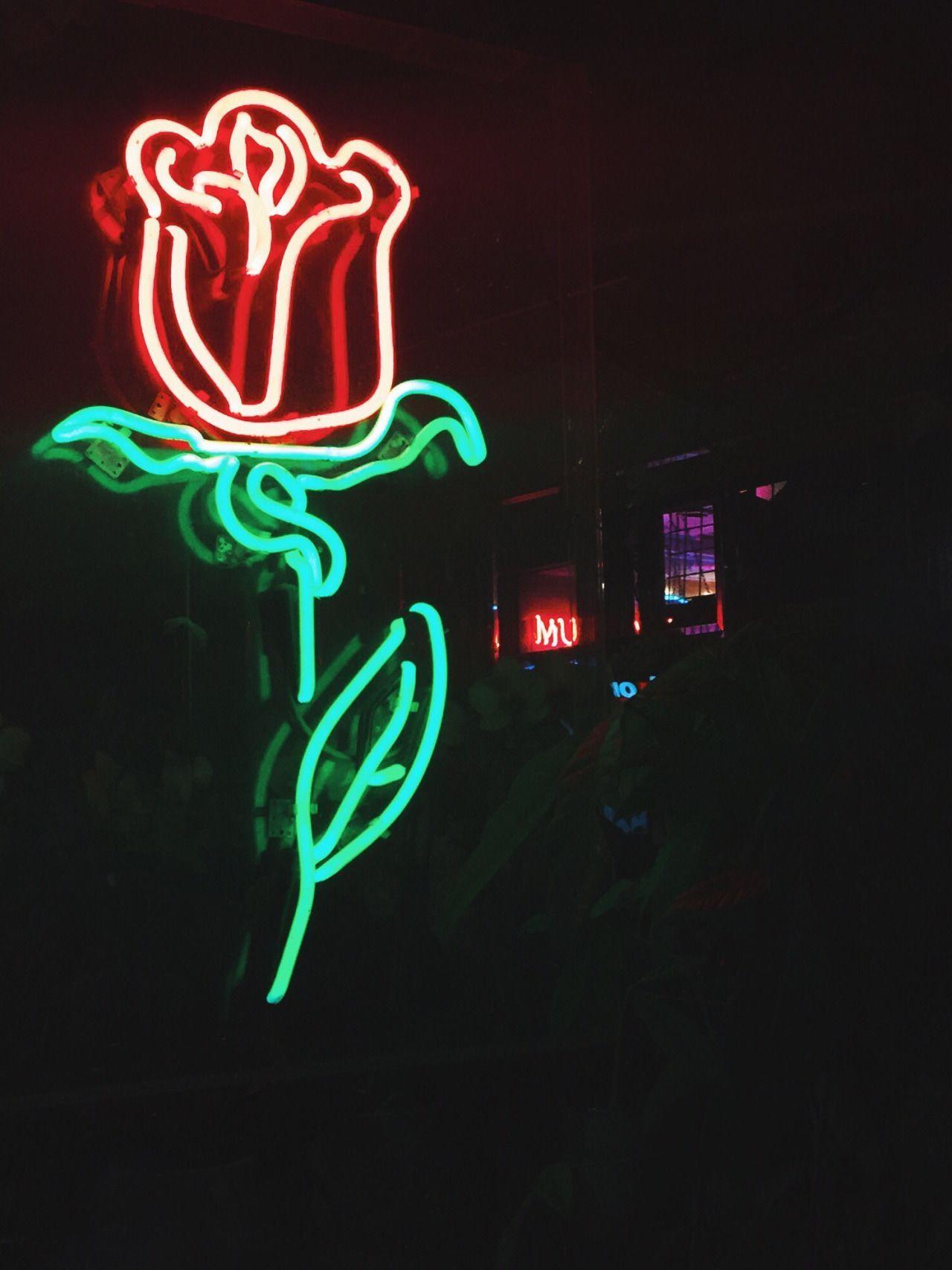 1280x1707 Neon Sign Aesthetic Wallpaper