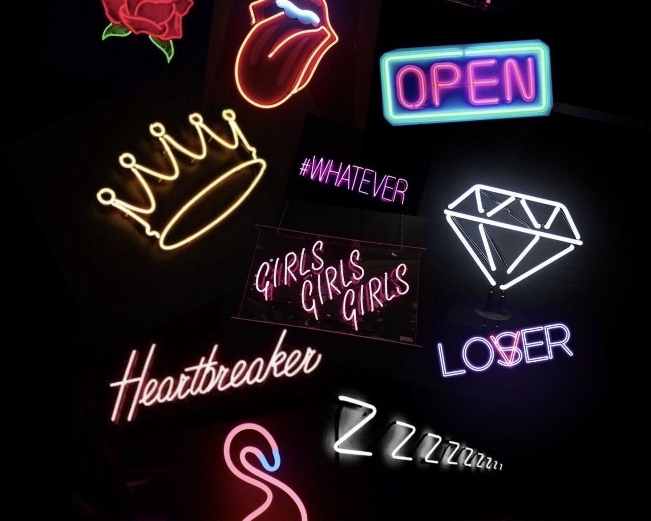 Neon Light Aesthetic Wallpapers Top Free Neon Light Aesthetic Backgrounds Wallpaperaccess