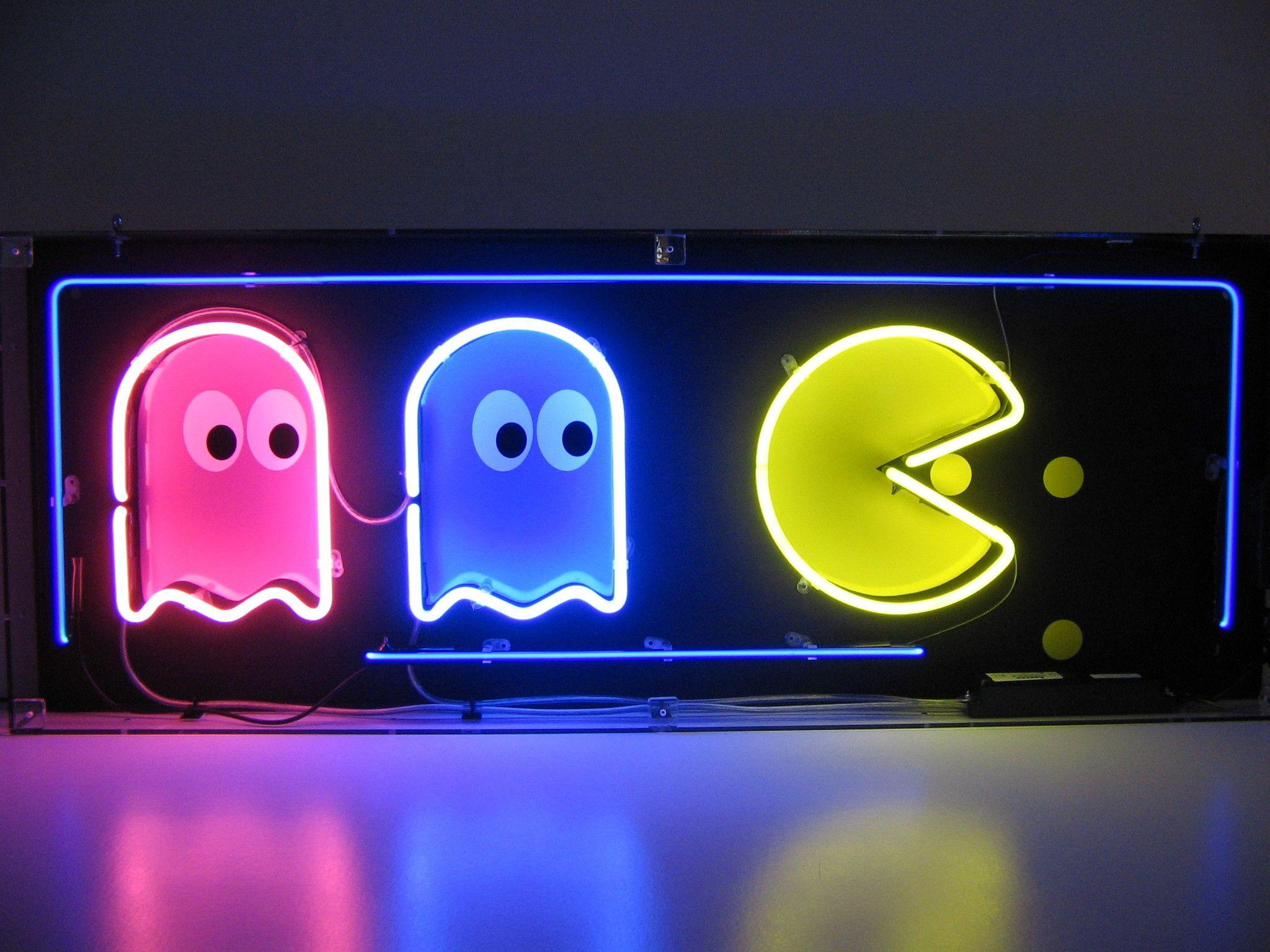 2048x1536 Neon Sign Wallpaper, HD Neon Sign Background
