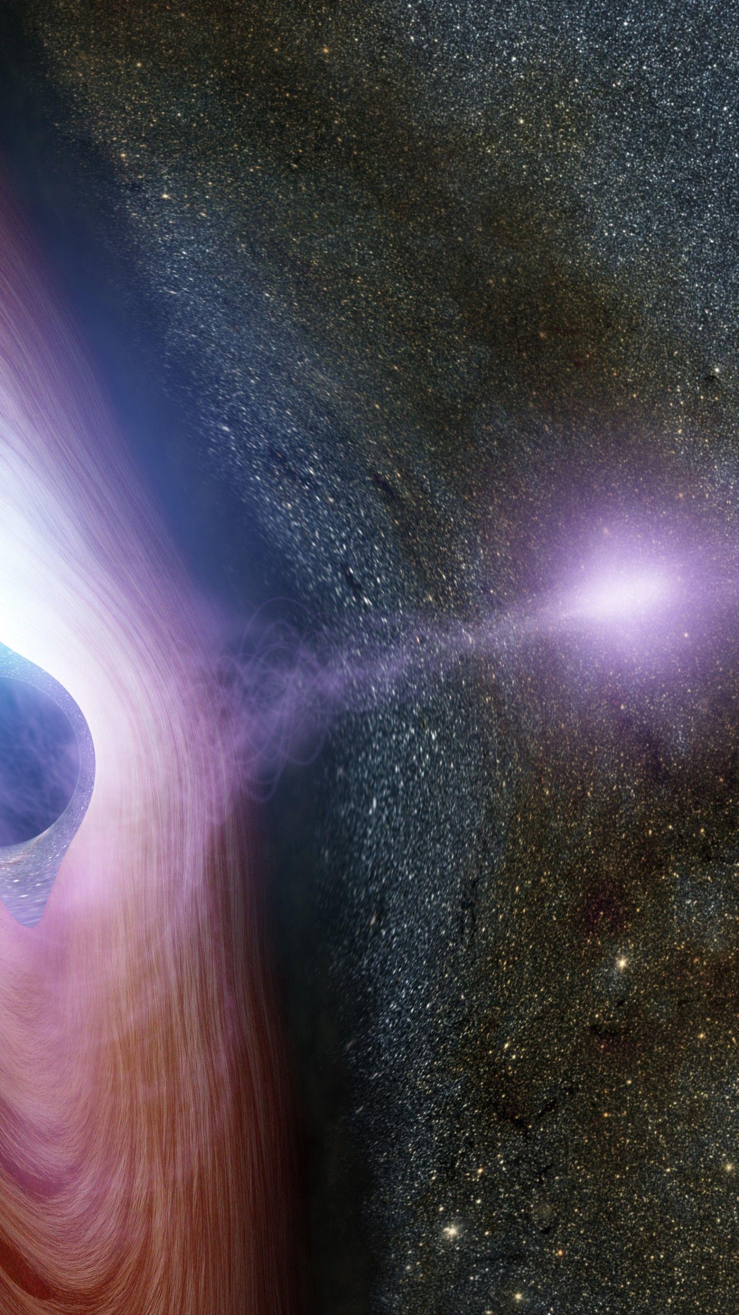1440x2560 Wallpaper Black Hole, space, 4k, Space