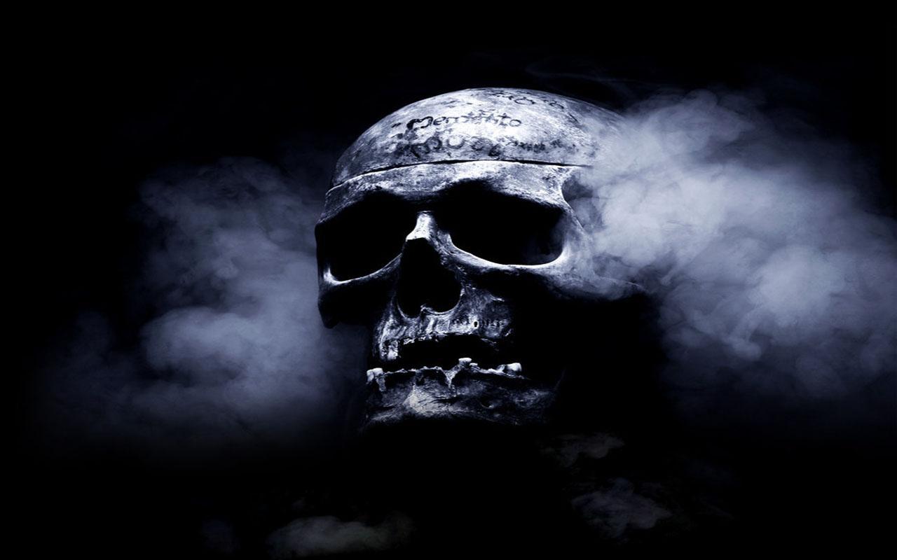 Smokyskull, bone, bones, creepy, dark, fog, horror, mysterious, sKulls,  skull, HD phone wallpaper | Peakpx