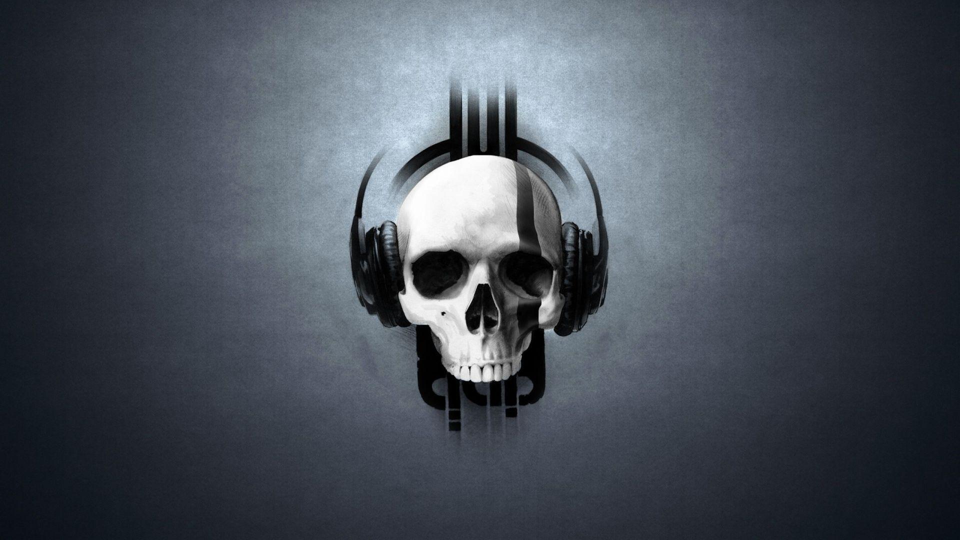 1920x1080 Cool HD Skull Wallpaper