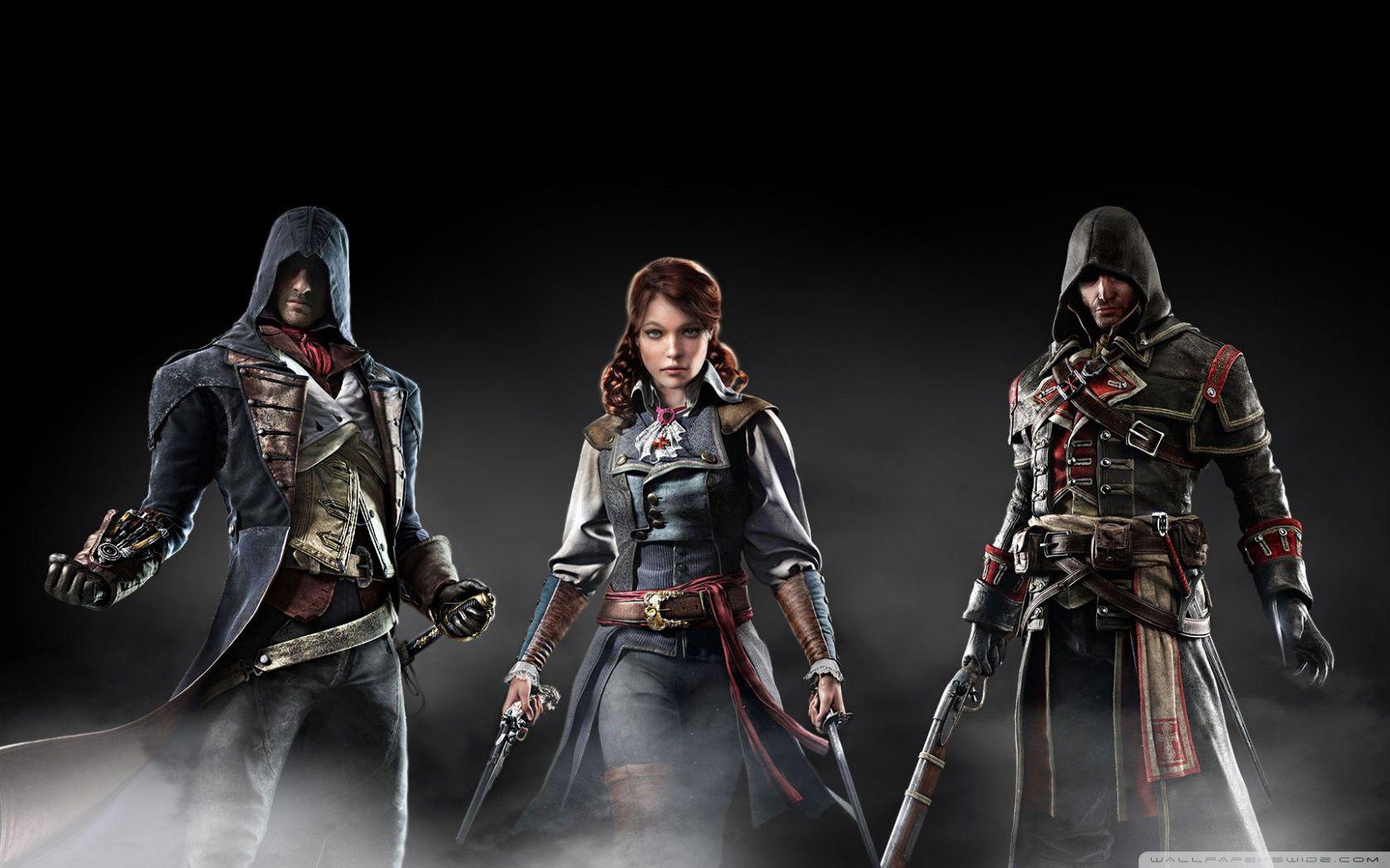 1680x1050 Assassins Creed Unity vs Rogue ❤ Hình nền máy tính để bàn HD 4K cho 4K