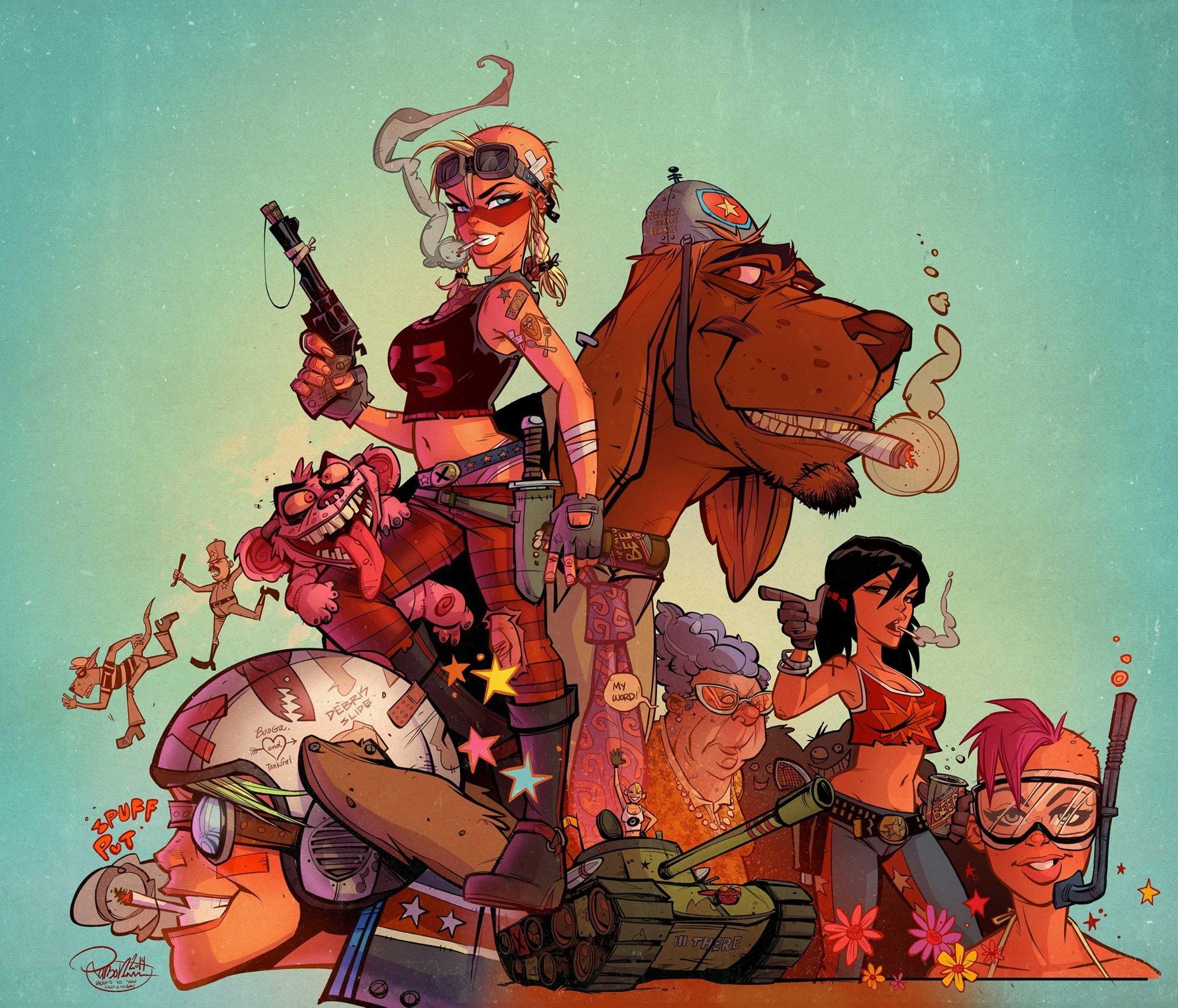 Tank Girl Wallpapers Top Free Tank Girl Backgrounds WallpaperAccess