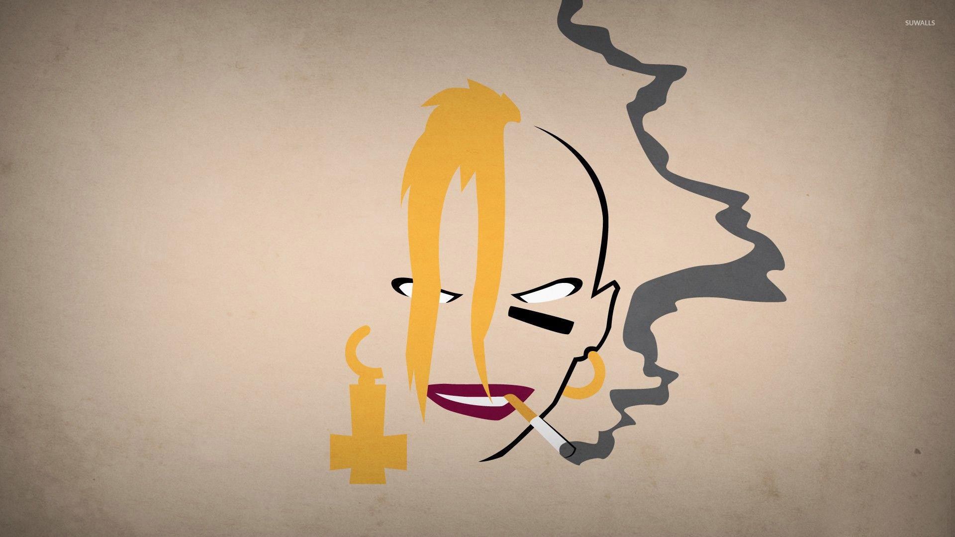 1920x1080 Tank Girl smoking wallpaper wallpaper