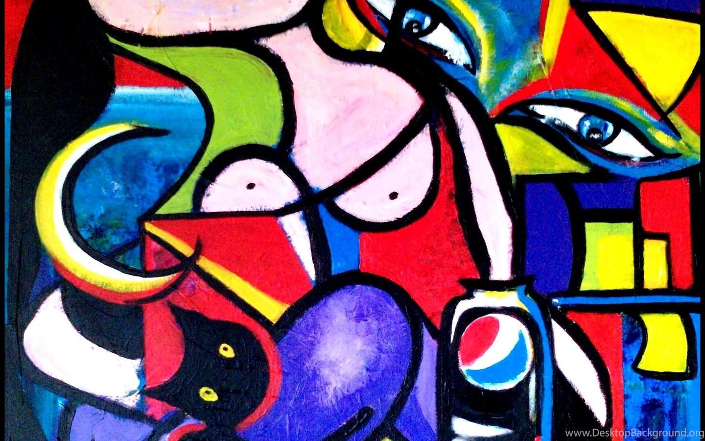 1440x900 Abstract Art By Pablo Picasso Wallpaper. Desktop Background
